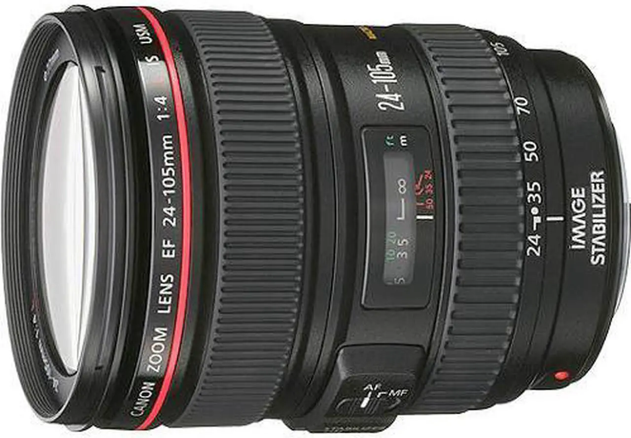 Alt view image 2 of 5 - Canon EF 0344B002 24-105 mm F/4.0 IS USM Standard Zoom Lens for EOS 1000D Digital Camera