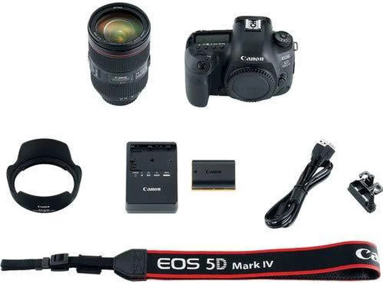 Alt view image 10 of 14 - Canon EOS 5D Mark IV DSLR Camera (Intl Model) (1483C002) - Starter Bundle