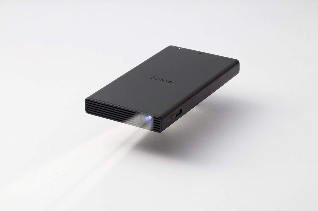 Alt view image 8 of 11 - Sony Portable HD Mobile Projector w/Bluetooth WiFI & HDMI Connectivity (MP-CD1)