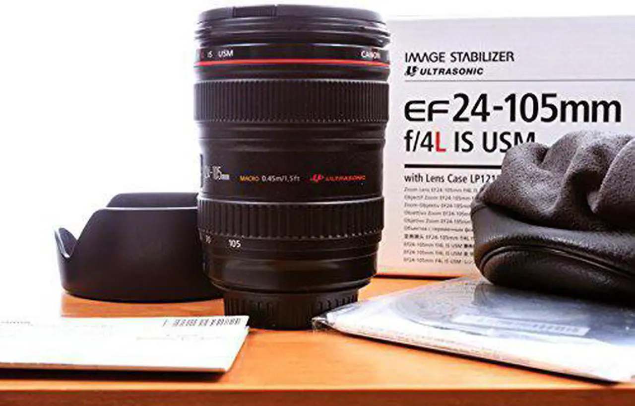 Alt view image 5 of 5 - Canon EF 0344B002 24-105 mm F/4.0 IS USM Standard Zoom Lens for EOS 1000D Digital Camera