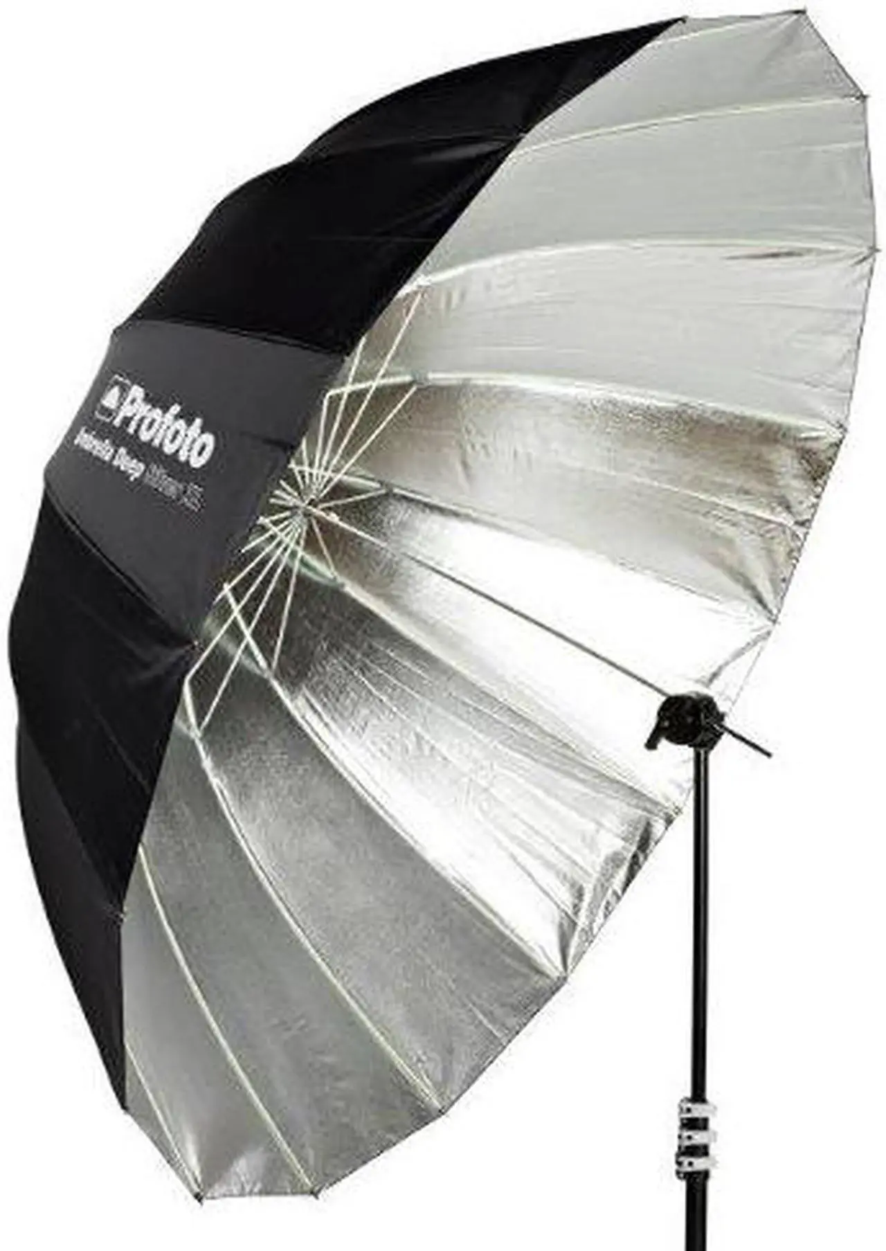 Alt view image 4 of 13 - Profoto Deep Silver Umbrella, XL, 65" (165cm) #100981