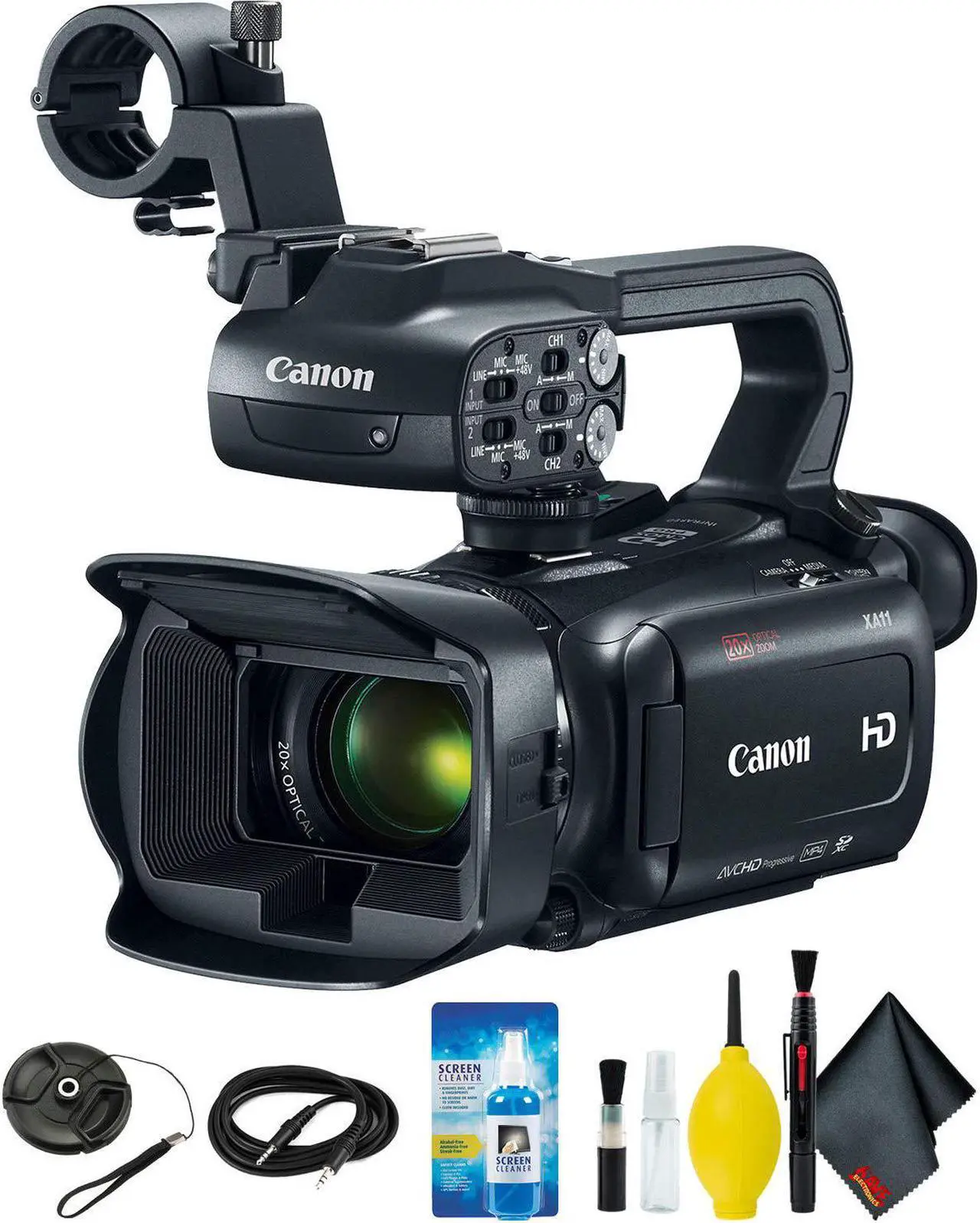 Main image of Canon XA11 Compact Full HD Camcorder Camera Only Bundle Kit
