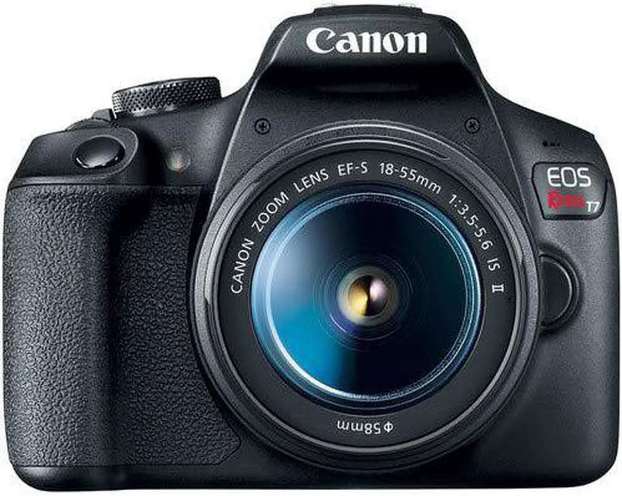 Alt view image 2 of 4 - Canon EOS Rebel T7 DSLR Camera with 18-55mm Lens Bundle + 3pc Filter Kit + Telephoto Lens and More