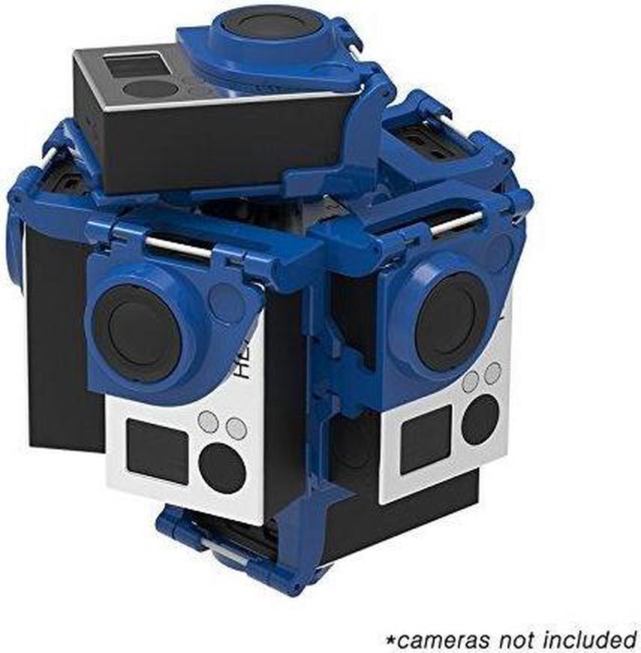 Main image of 360RIZE Pro7 v2 360  Plug-n-Play Rig for GoPro HERO4/3+/3