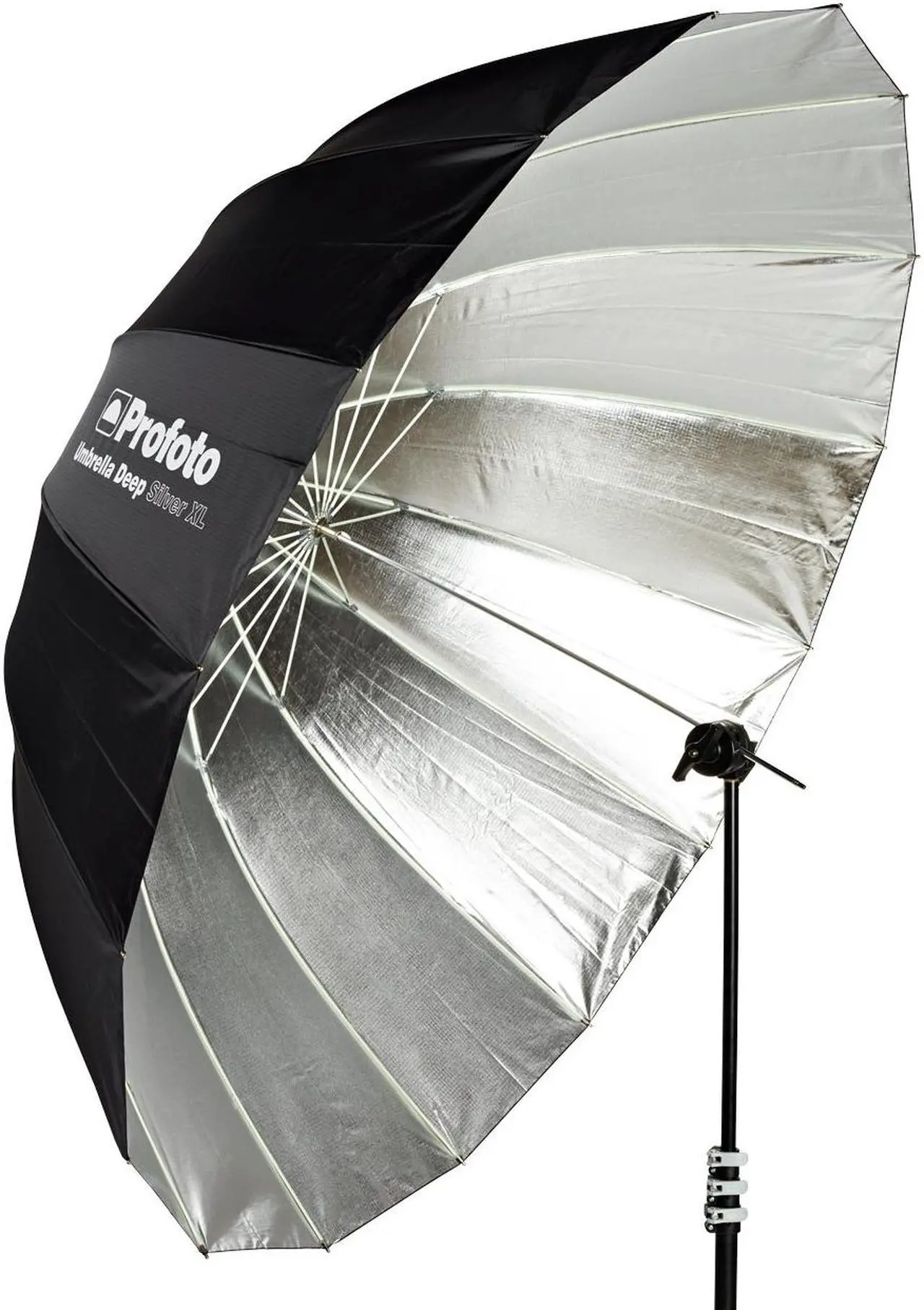 Alt view image 3 of 13 - Profoto Deep Silver Umbrella, XL, 65" (165cm) #100981
