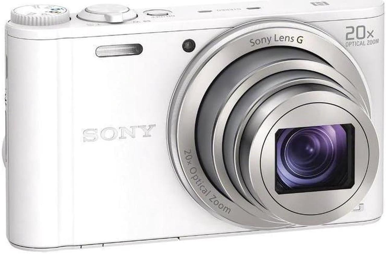 Alt view image 4 of 4 - Sony Cyber-shot DSC-WX350 Point & Shoot Digital Camera (White) - Starter Bundle
