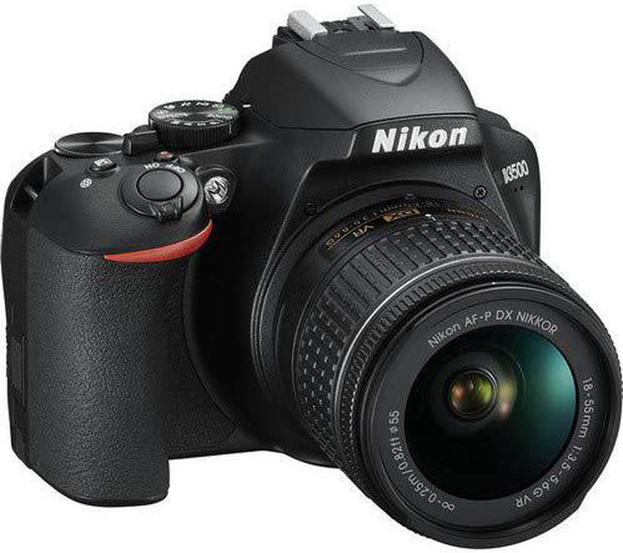 Alt view image 4 of 6 - Nikon D3500 DSLR Camera with 18-55mm Lens Starter Bundle