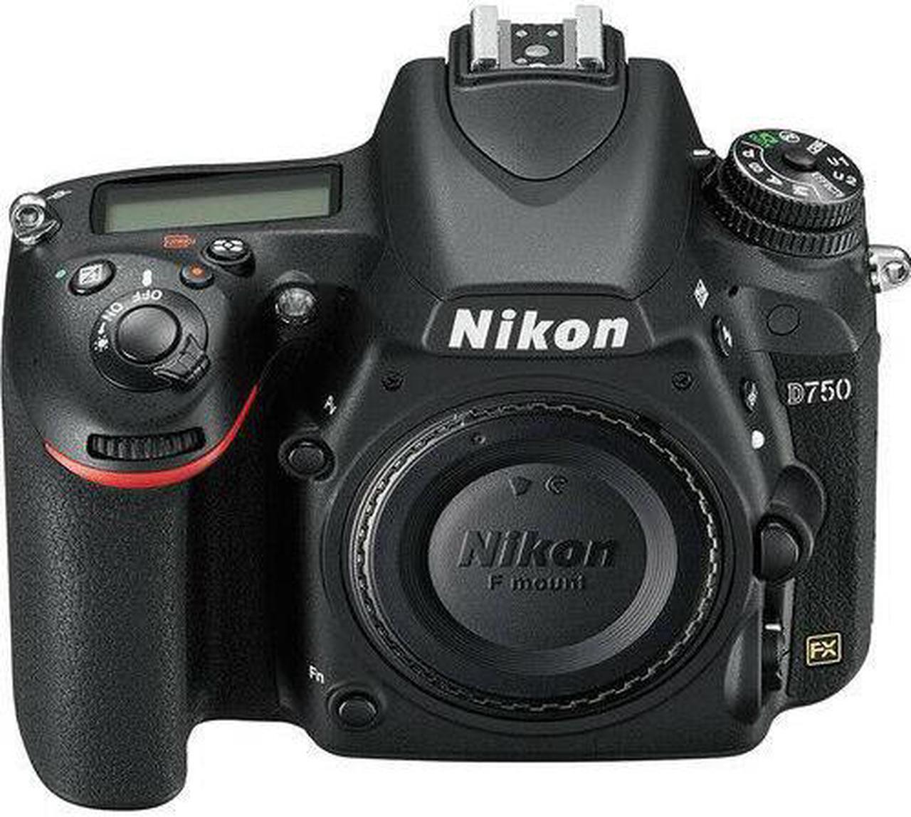 Alt view image 9 of 14 - NEW Nikon D750 Digital SLR Camera FX-format Full Frame DSLR 24.3 MP (Body Only) - International Version