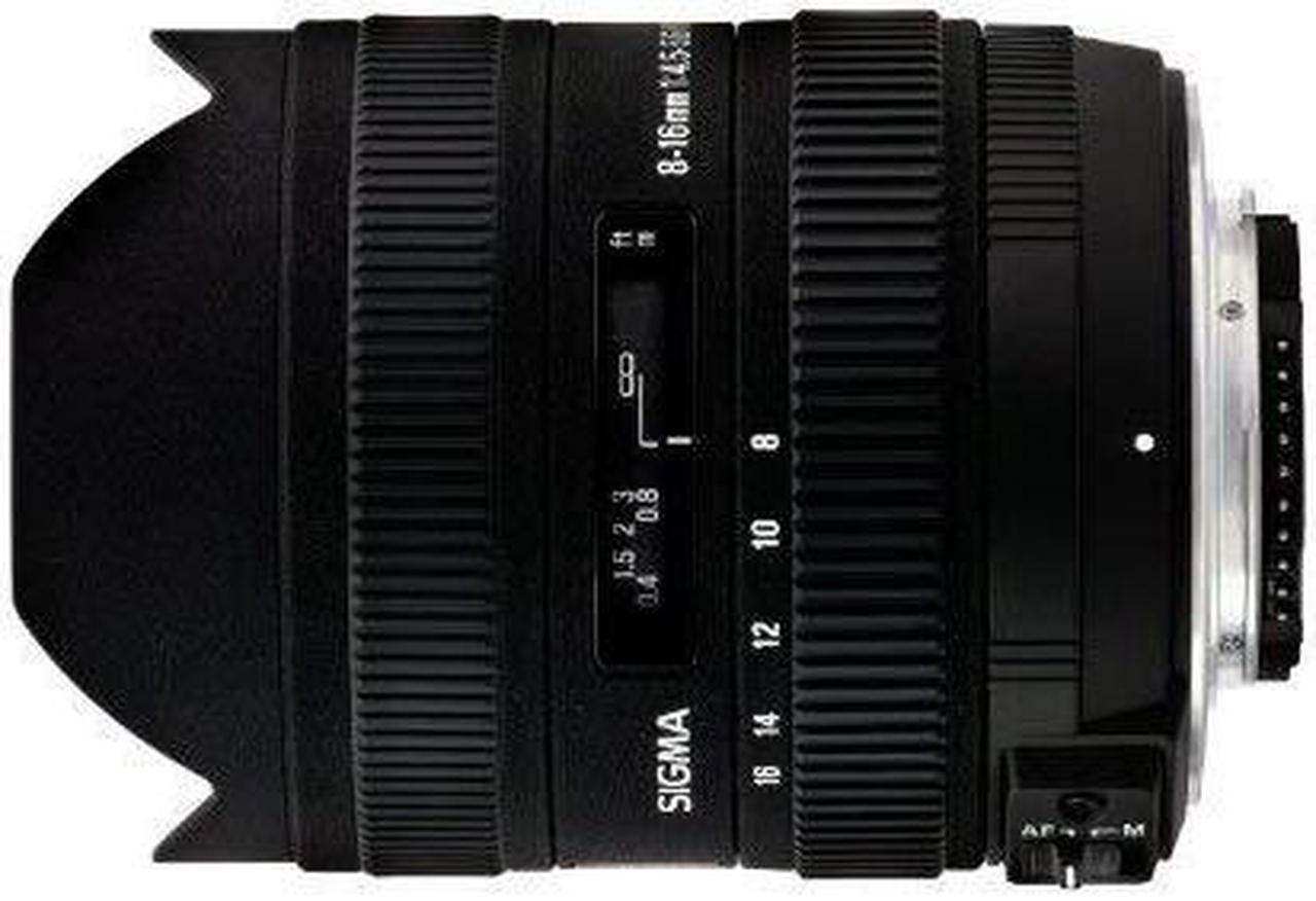 Main image of Sigma 8-16mm f/4.5-5.6 DC HSM FLD AF Ultra Wide Zoom Lens for APS-C sized Canon Digital DSLR Camera - International Vers