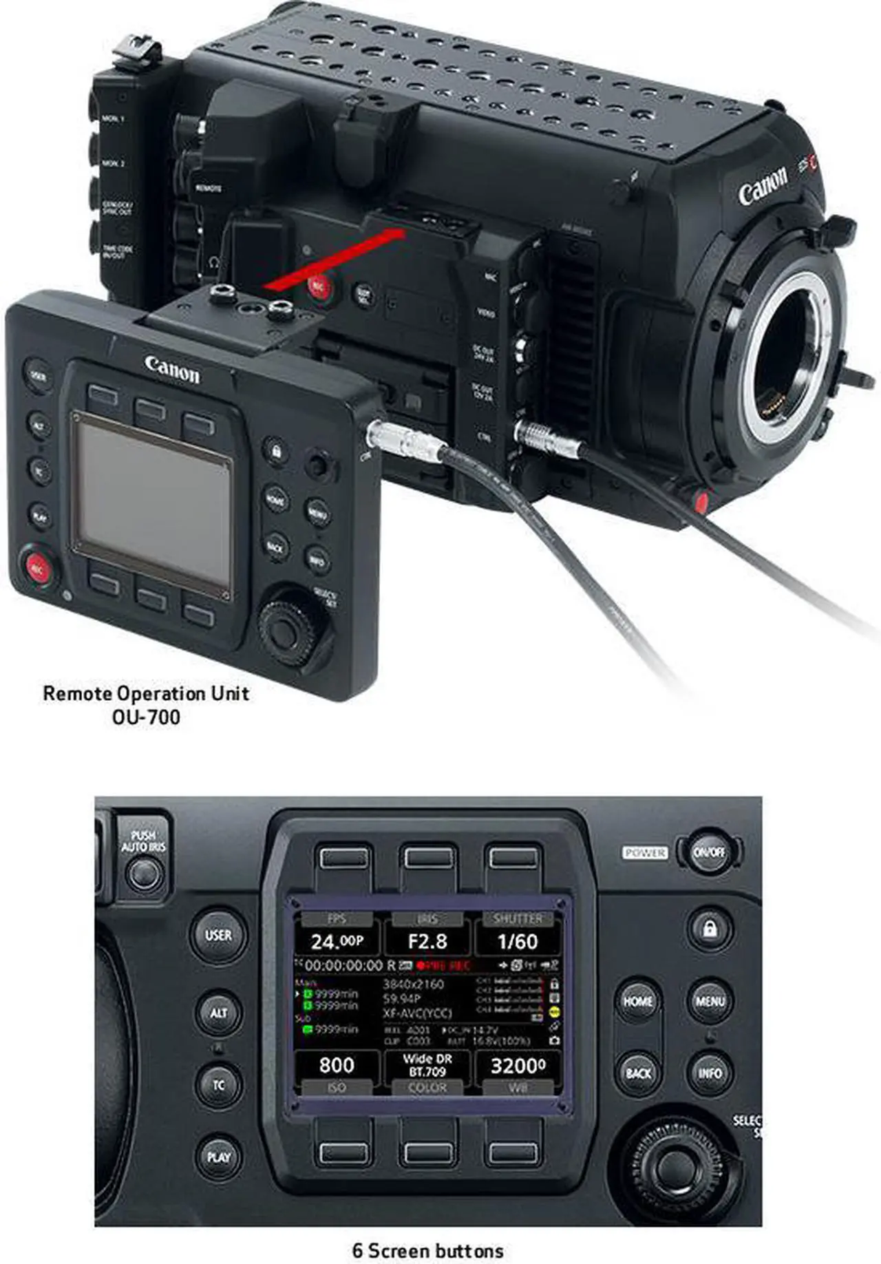 Alt view image 2 of 2 - Canon EOS C700 FF Cinema Camera (Cinema Locking EF-Mount) (3042C002)