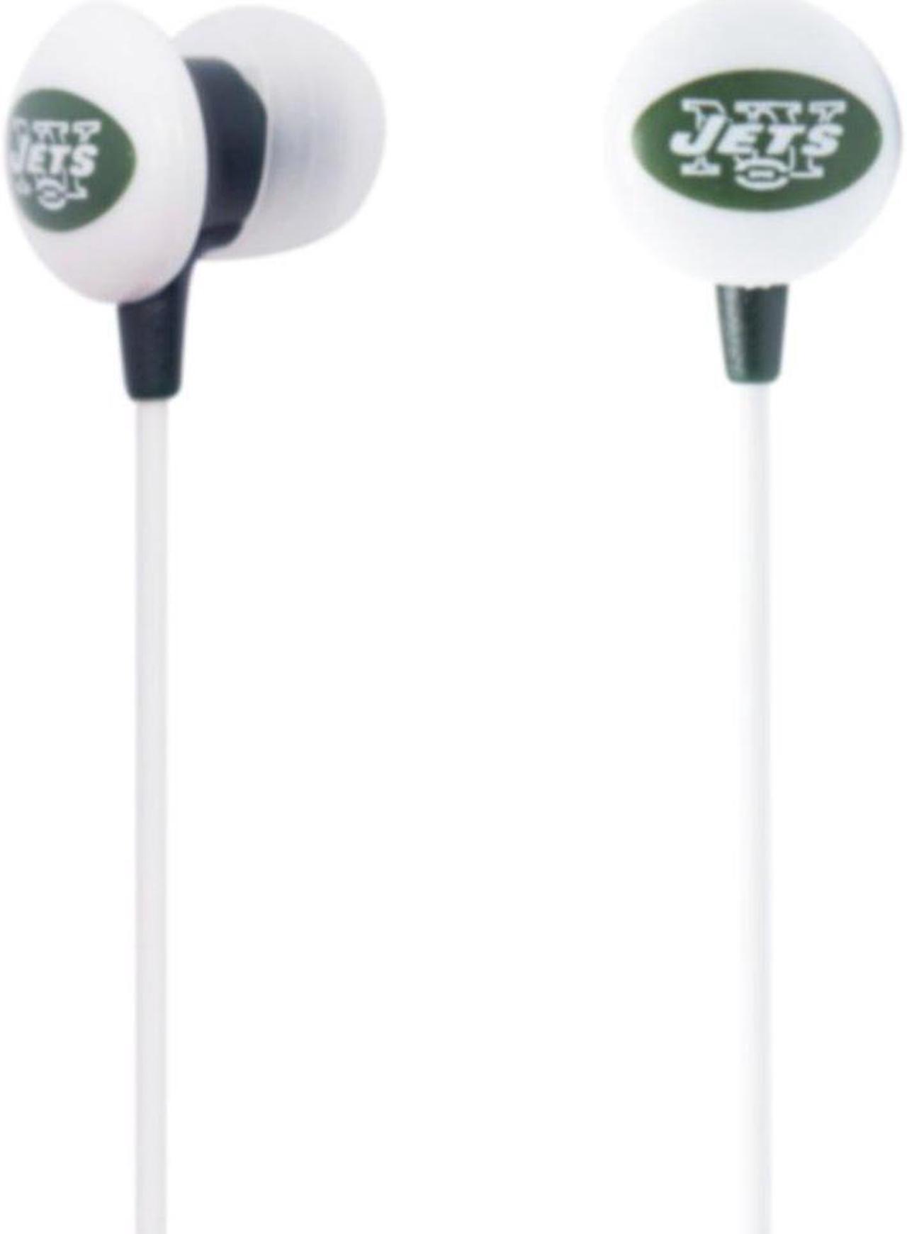 Alt view image 4 of 4 - IHIP NFFNYJ Headphones, Ny Jets