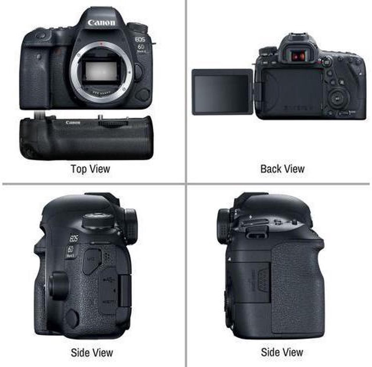 Alt view image 2 of 4 - Canon EOS 6D Mark II DSLR Camera (Body Only)    xxx Combo Kit International Model