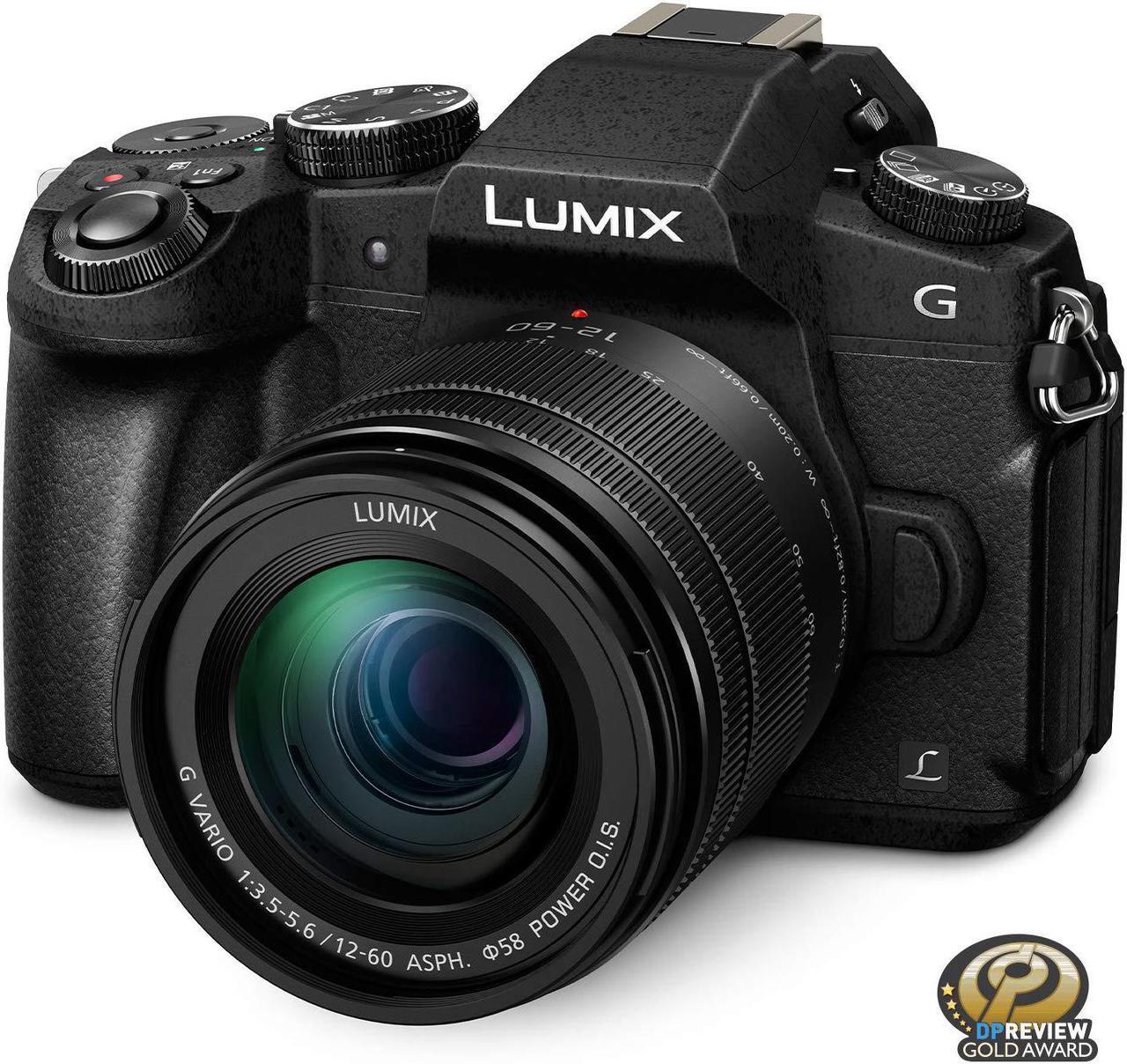 Main image of PANASONIC LUMIX G85 4K Digital Camera, 12-60mm Power O.I.S. Lens, 16 Megapixel Mirrorless Camera, 5 Axis In-Body Dual Im