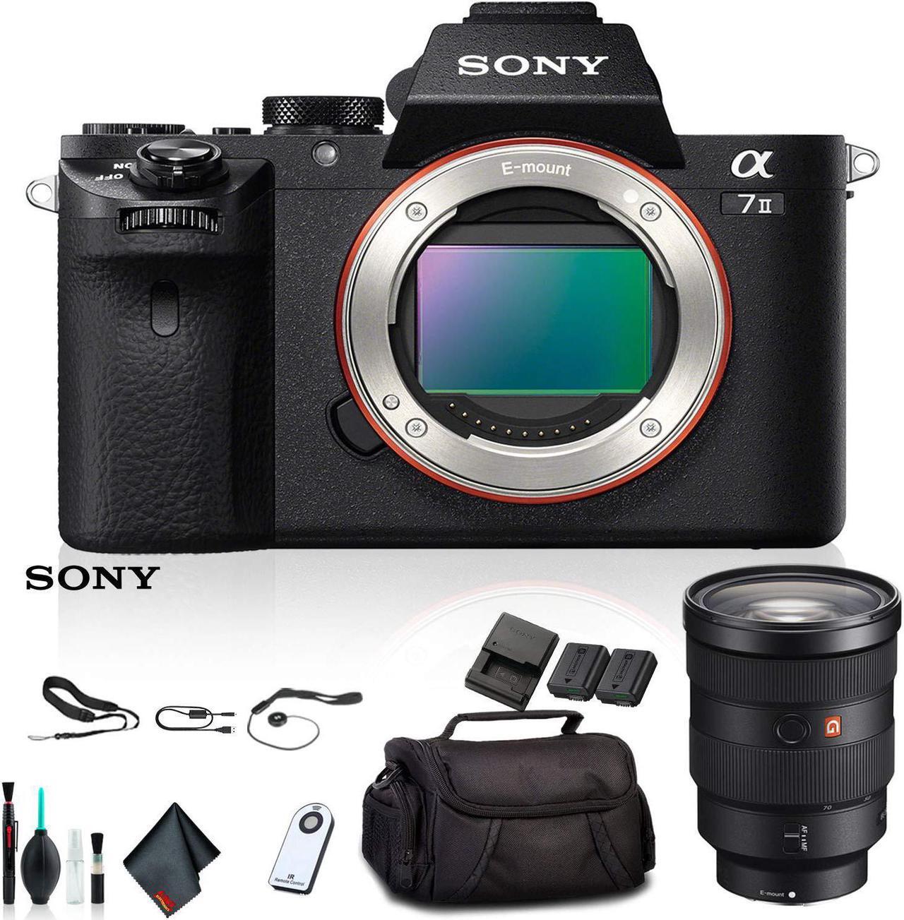 Alt view image 2 of 4 - Sony Alpha a7 II Mirrorless Camera ILCE7M2/B With Sony FE 16-35mm, Soft Bag, Additional Battery, 64GB Memory Card, Card Reader , Plus Essential Accessories