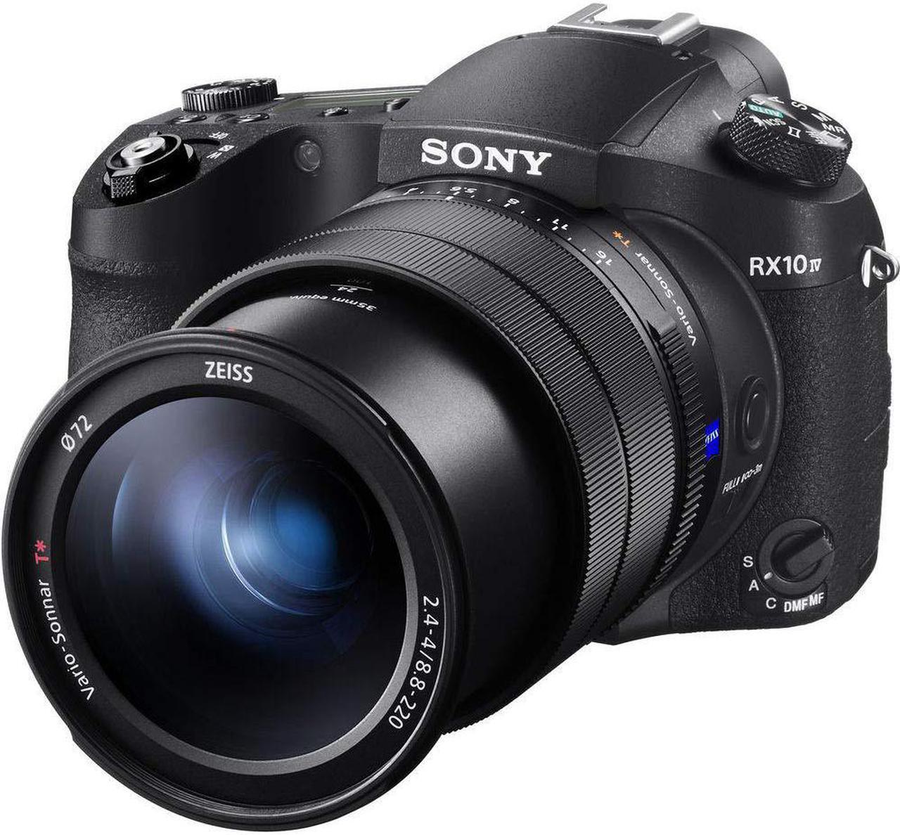 Alt view image 2 of 4 - Sony Cyber-shot DSC-RX10 IV Camera DSCRX10M4/B With Soft Bag, 64GB Memory Card, Card Reader , Plus Essential Accessories