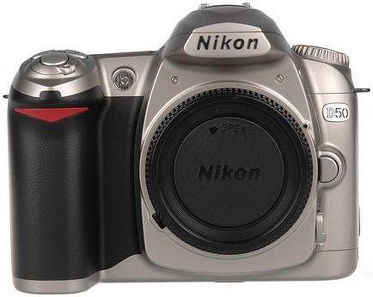 Alt view image 2 of 2 - Nikon D50 DSLR Camera (Body) (Chrome) (International Model) (International Model)