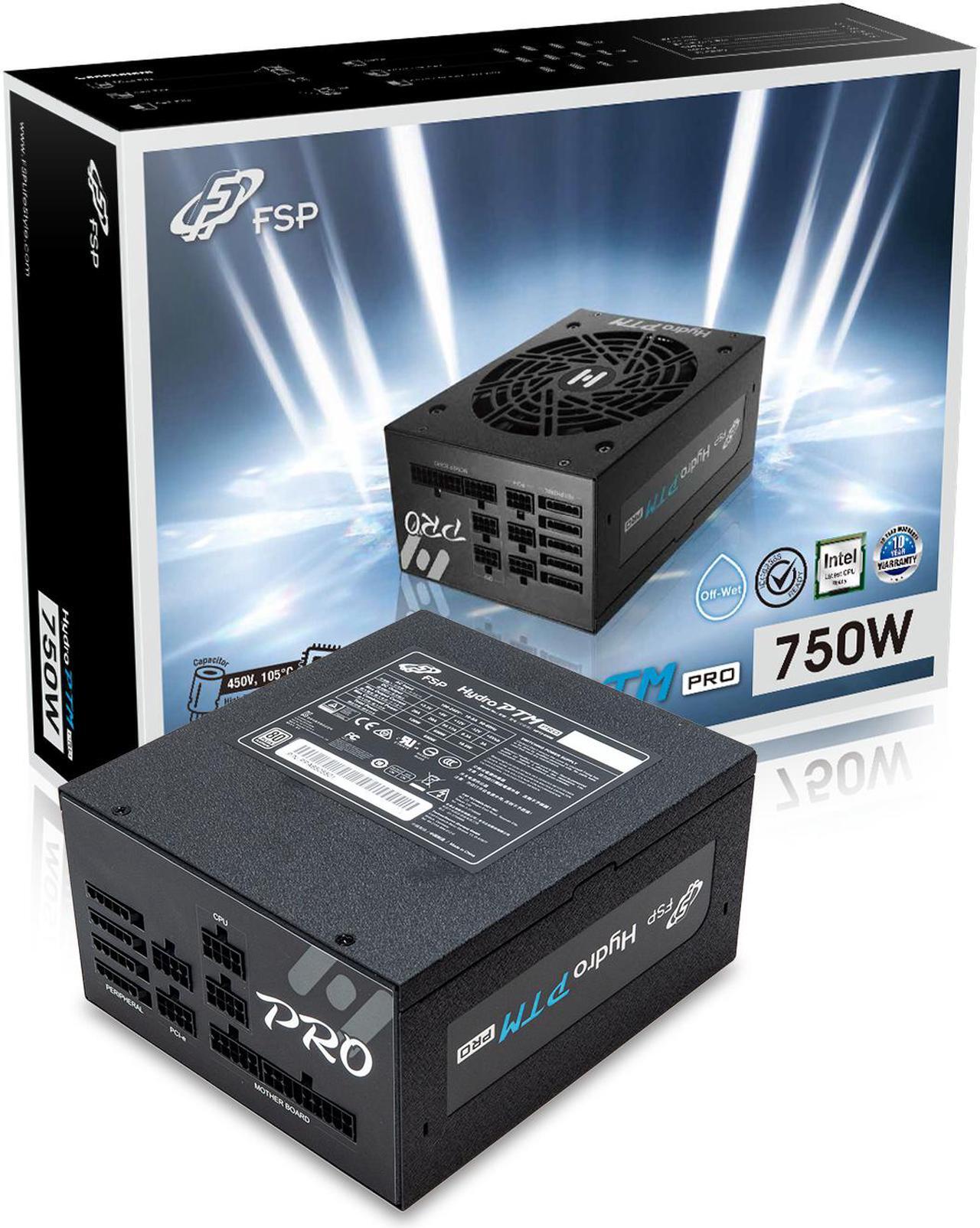 Main image of FSP Hydro PTM Pro 750W 80 Plus Platinum Full Modular ATX 12V Power Supply (HPT2-750M)