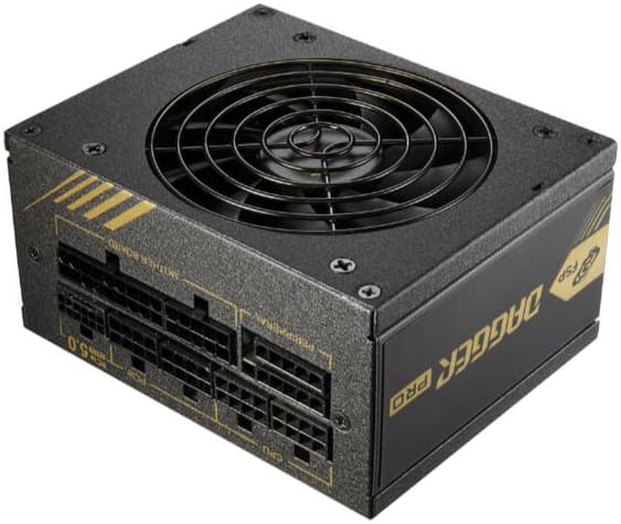 Alt view image 2 of 5 - FSP Dagger Pro 850W, ATX3.0 & PCIe5.0(Gen 5),  80 Plus Gold, SFX Power Supply (SDA2-850,GEN5)