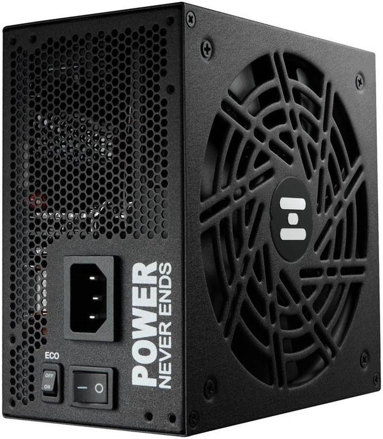 Alt view image 2 of 7 - FSP Hydro Ti PRO 1000W Power Supply, 80 Plus Titanium, ATX3.1/PCIe 5.1, Full Modular (HTI-1000M-GEN5)