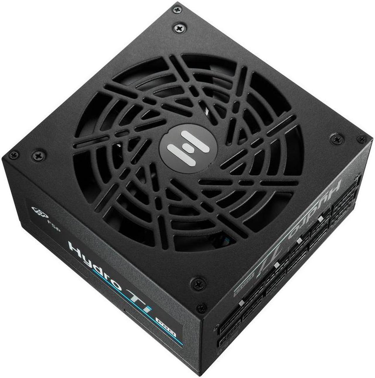 Alt view image 5 of 7 - FSP Hydro Ti PRO 1000W Power Supply, 80 Plus Titanium, ATX3.1/PCIe 5.1, Full Modular (HTI-1000M-GEN5)