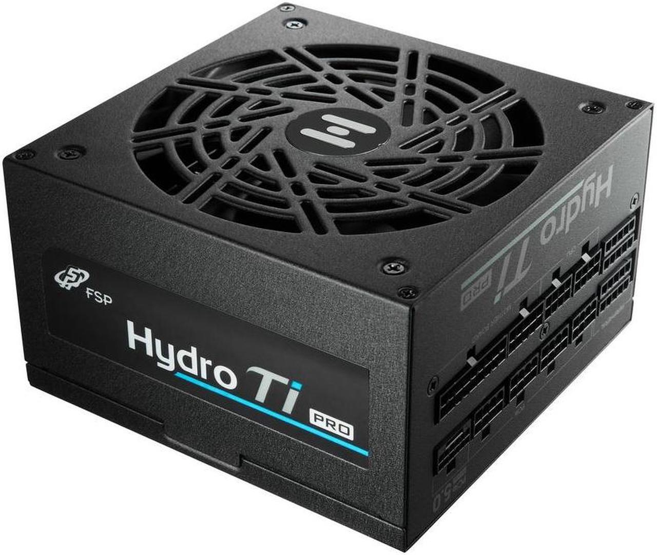 Alt view image 3 of 7 - FSP Hydro Ti PRO 1000W Power Supply, 80 Plus Titanium, ATX3.1/PCIe 5.1, Full Modular (HTI-1000M-GEN5)