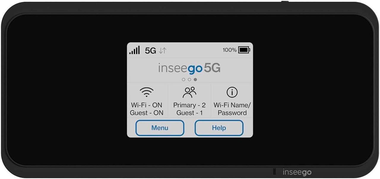 Alt view image 6 of 7 - inseego mifi m2000 5g and 4g lte hotspot t-mobile | all day battery life | wifi 6 technology