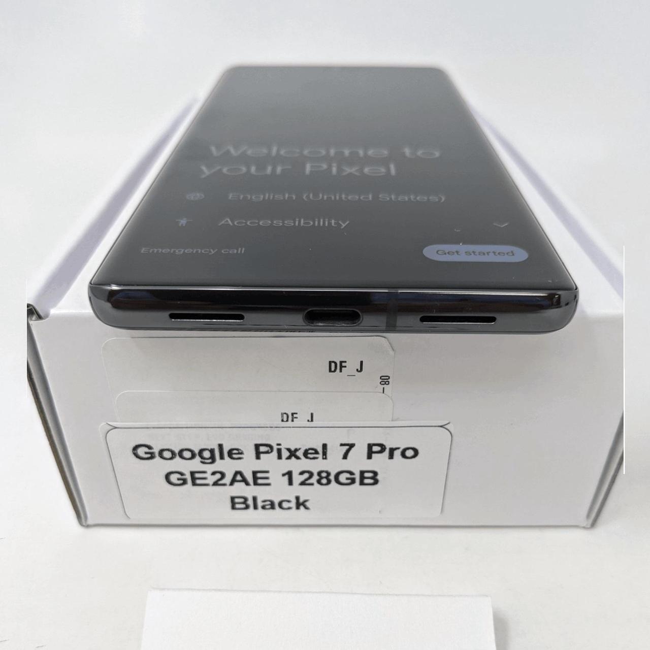 Alt view image 5 of 6 - Google Pixel 7 Pro 5G 128GB GE2AE Factory Unlocked 6.7 in 12GB RAM Smartphone - Black - Like New