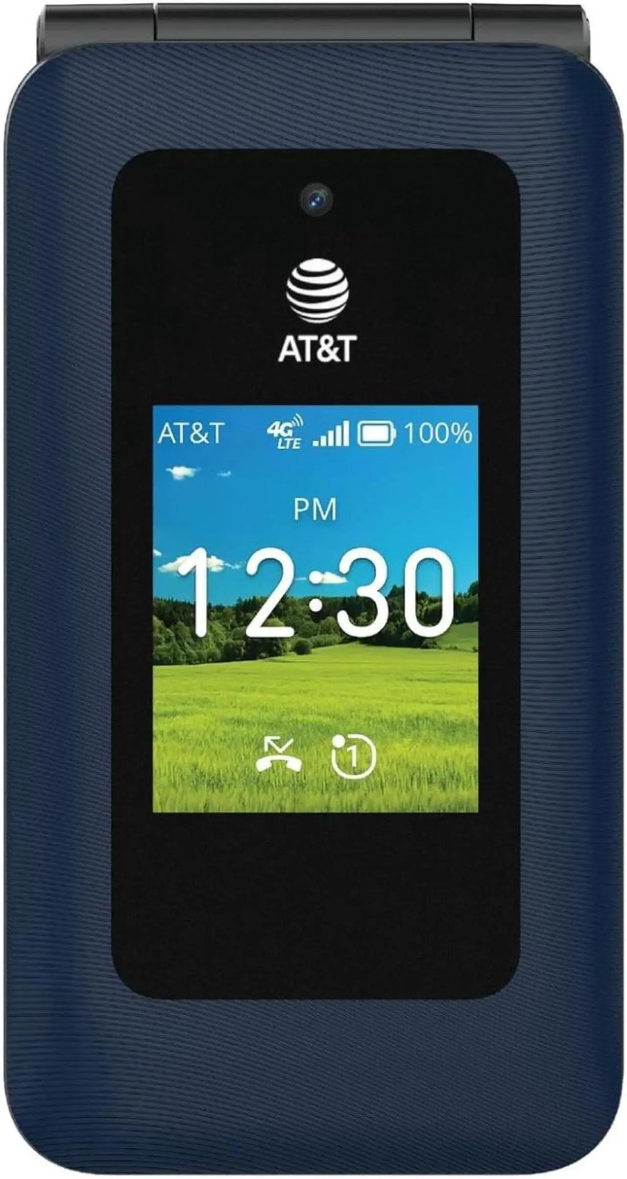 Main image of AT&T 6723D Cingular Flex 2 4GB Prepaid 4G LTE Flip Phone - Classic Navy