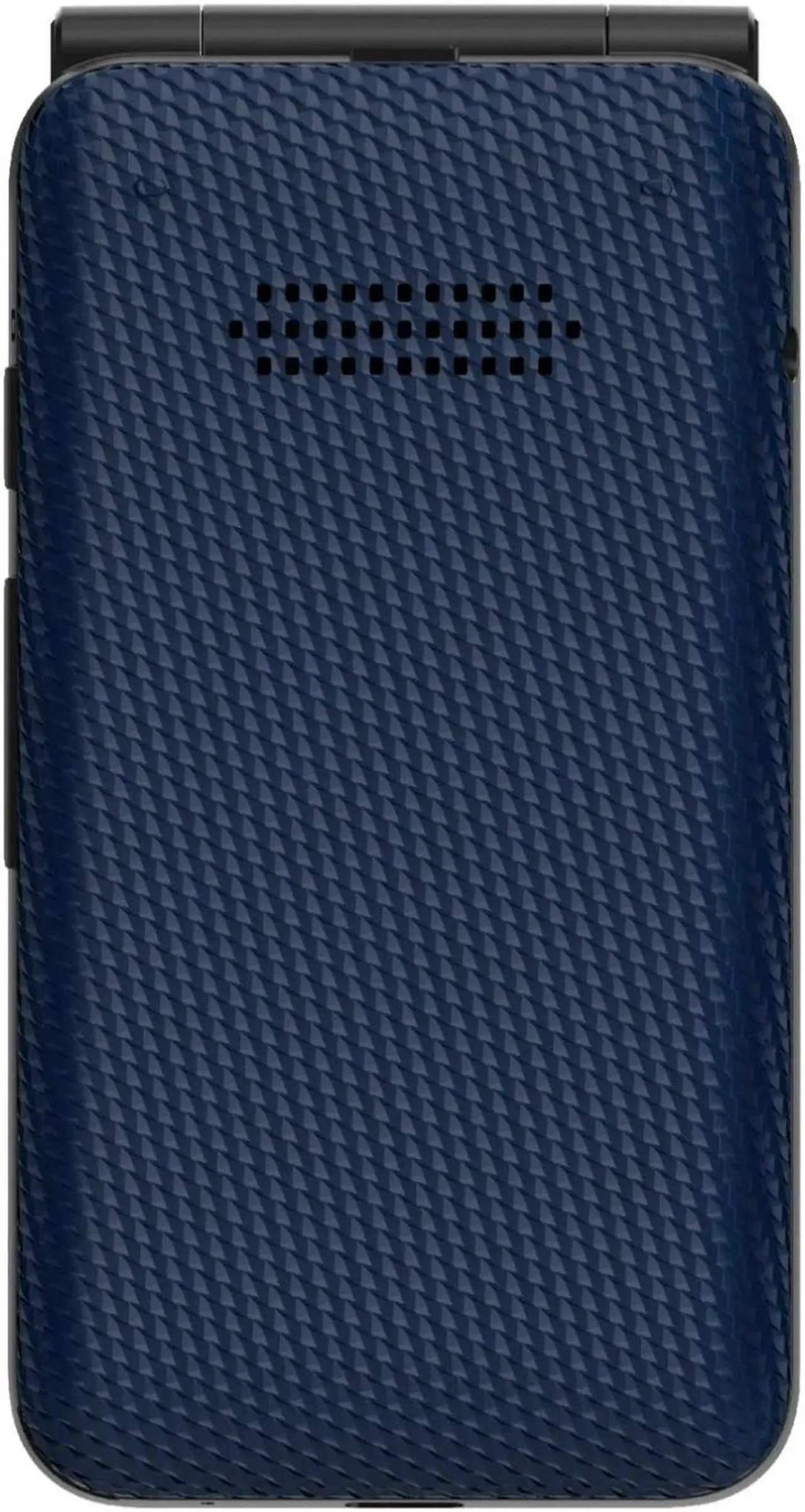 Alt view image 2 of 7 - AT&T 6723D Cingular Flex 2 4GB Prepaid 4G LTE Flip Phone - Classic Navy