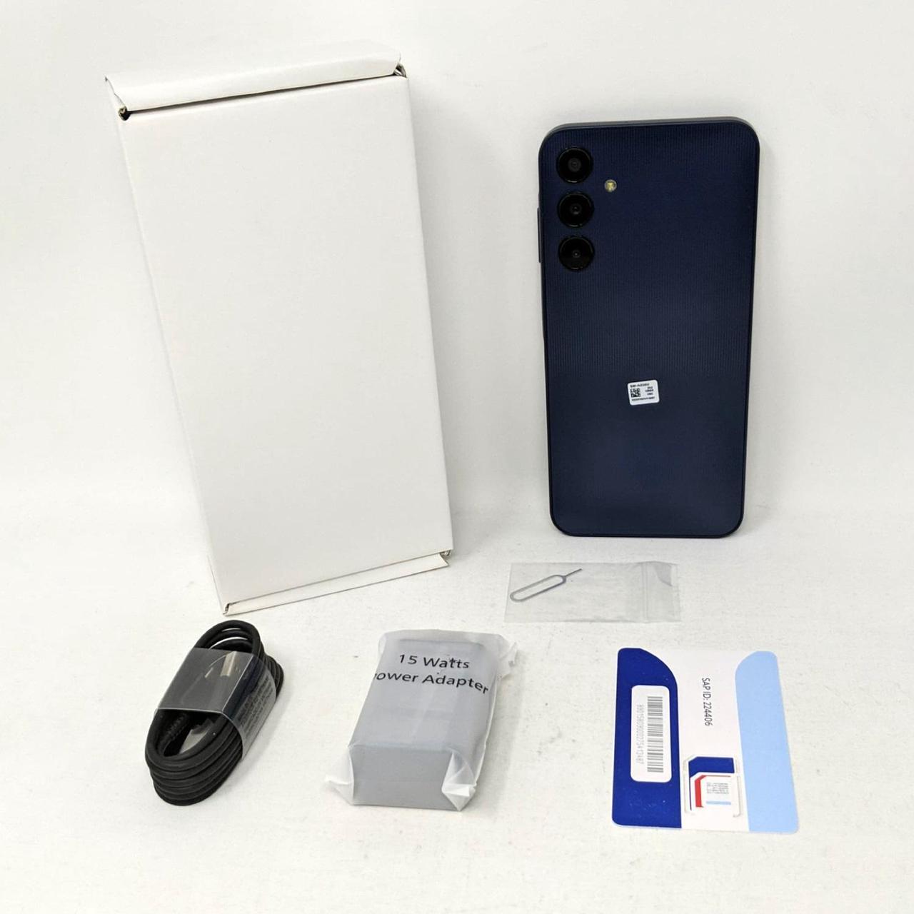 Main image of Samsung Galaxy A25 5G 128GB UScellular 6.5 in 6GB RAM Prepaid Smartphone - Blue Black - Like New