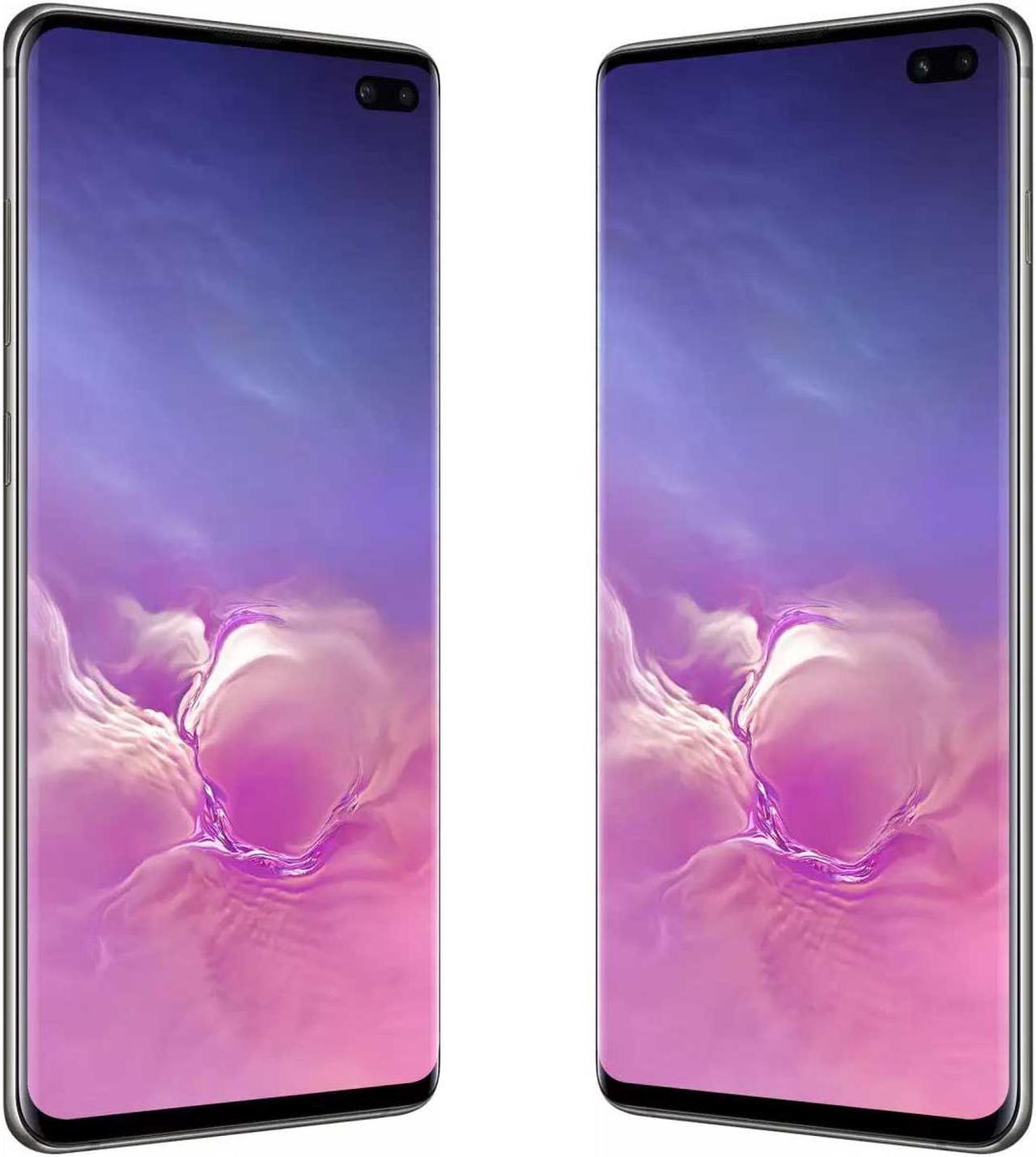 Alt view image 2 of 6 - Samsung Galaxy S10+ Plus 128GB SM-G975U1 GSM Factory Unlocked 4G LTE 6.4" Dynamic AMOLED Display Snapdragon 855 w/ Five Camera Smartphone - Prism Black