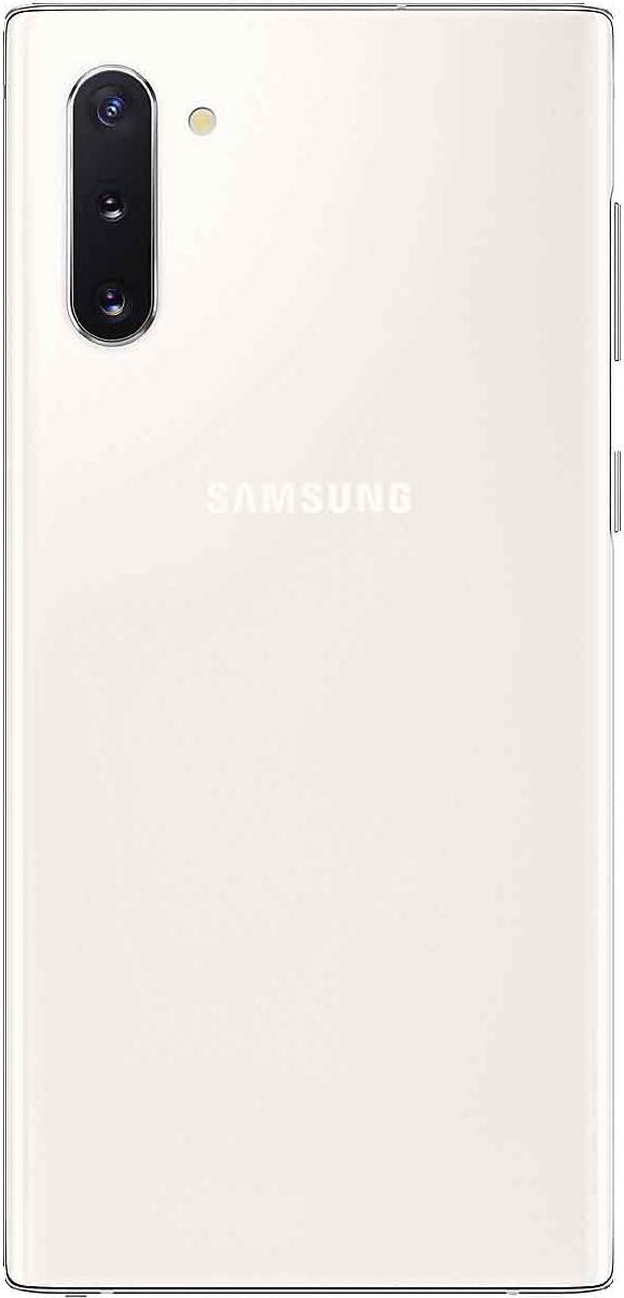 Alt view image 2 of 4 - Samsung Galaxy Note 10 256GB SM-N970U1 GSM Factory Unlocked 4G LTE 6.3" Dynamic AMOLED Display 8GB RAM Triple 12MP+12MP+16MP Camera Smartphone - Aura White