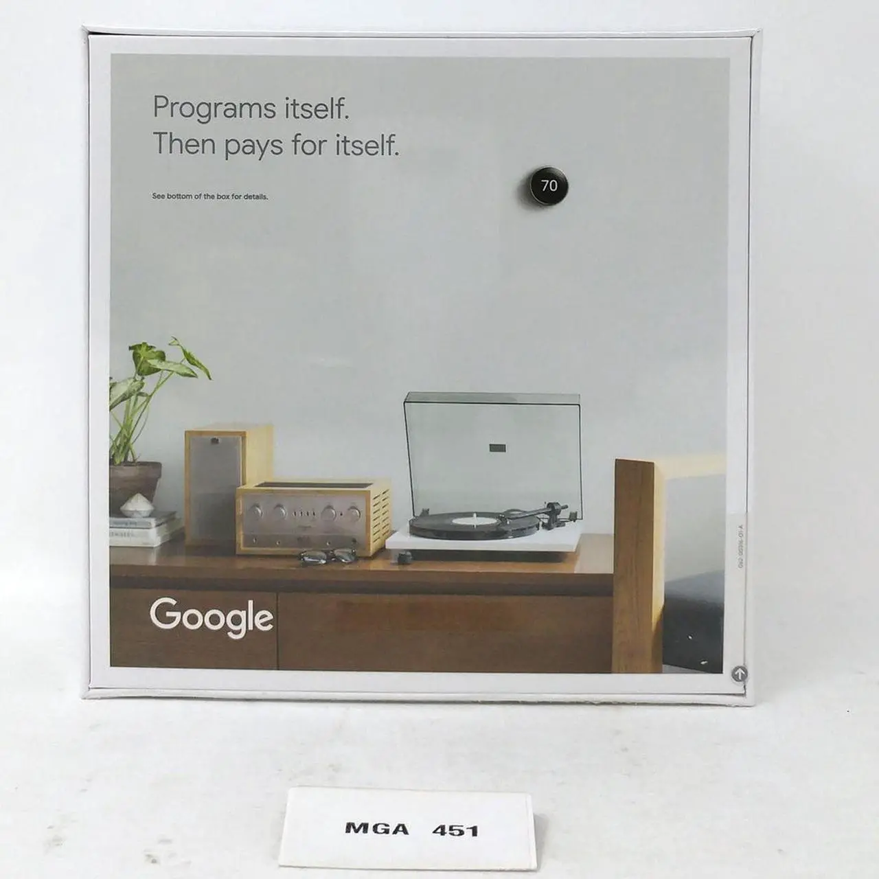 Alt view image 4 of 7 - Nest (T3007ES) Learning Thermostat, Easy Temperature Control for Every Room in Your House, Stainless Steel (Third Generation), Works with Alexa