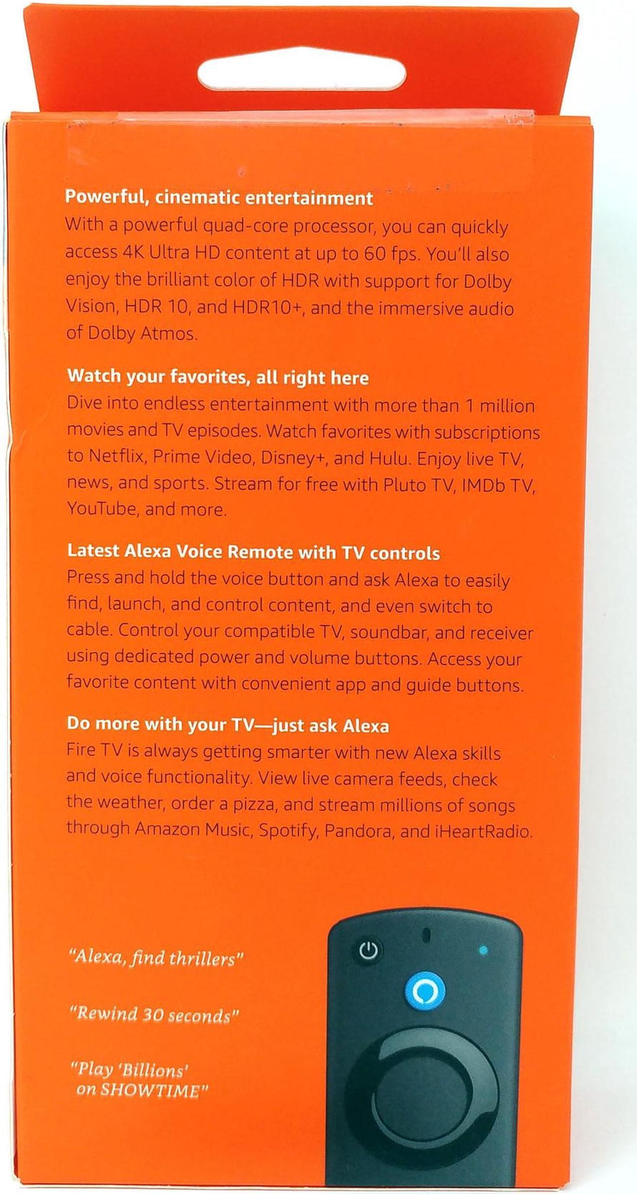 Alt view image 4 of 7 - Amazon Fire TV Stick 4K Streaming Device