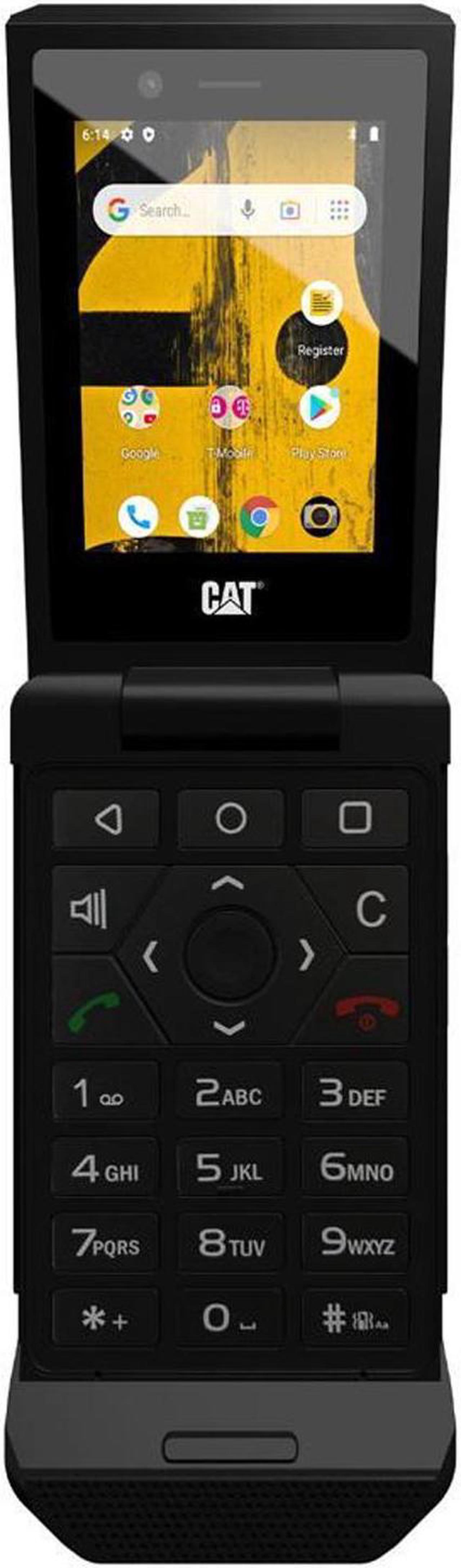 Alt view image 9 of 15 - Cat® S22 | Rugged Flip phone | 16GB 2GB RAM | IP68 | 4G LTE | T-Mobile Unlocked