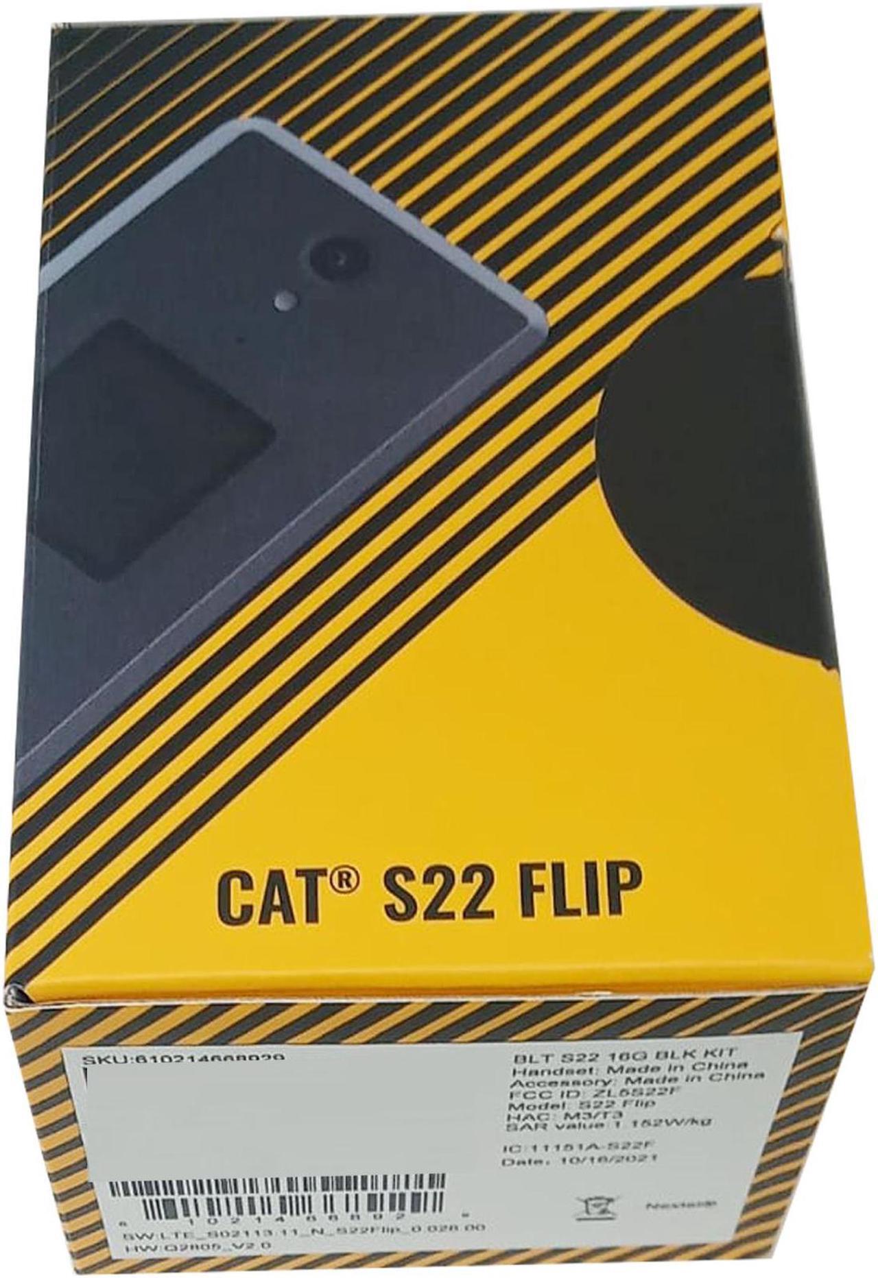 Alt view image 11 of 15 - Cat® S22 | Rugged Flip phone | 16GB 2GB RAM | IP68 | 4G LTE | T-Mobile Unlocked