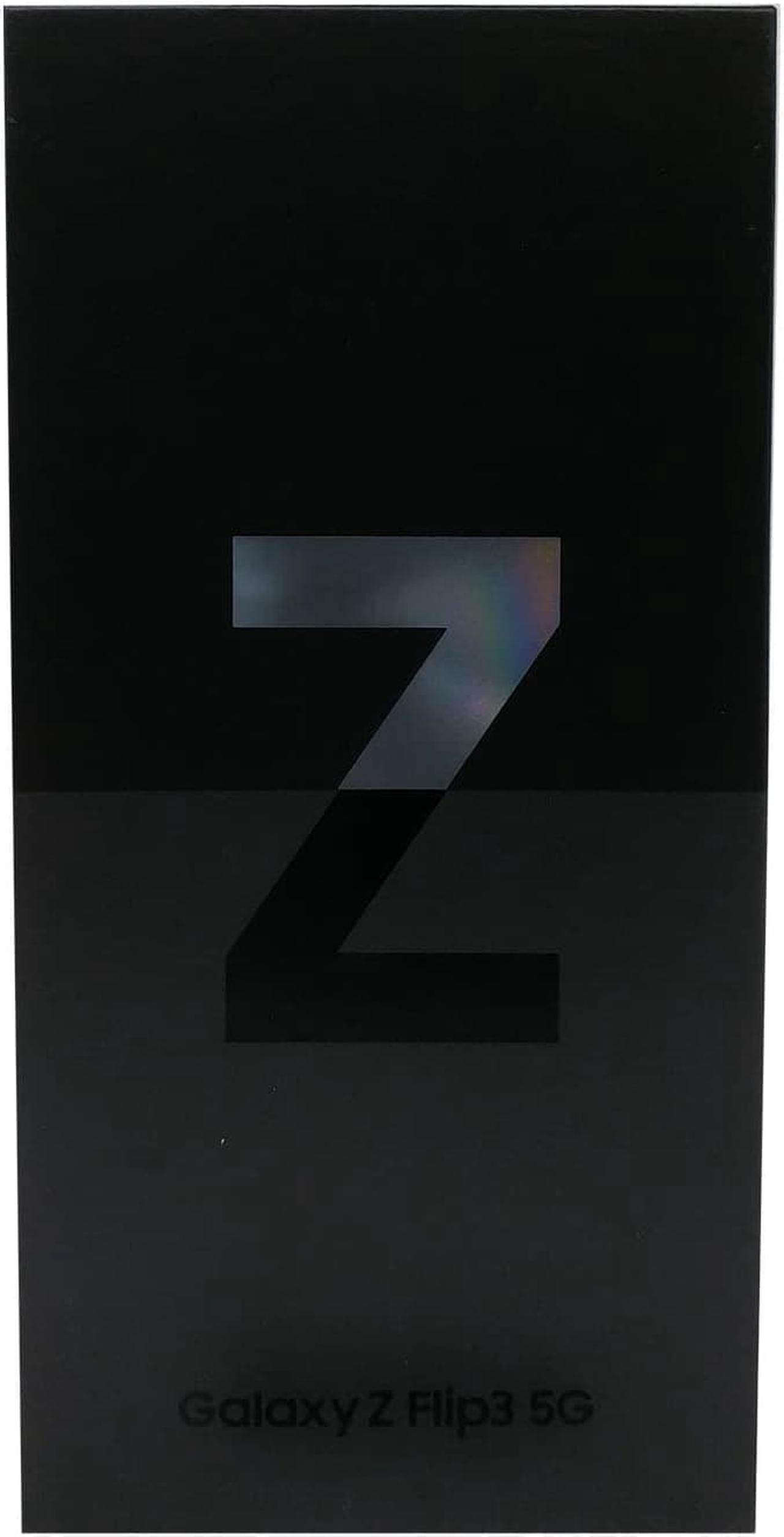 Alt view image 3 of 8 - Samsung Galaxy Z Flip 3 5G 128GB SM-F711U T-Mobile 8GB RAM Folding Glass Technology Smartphone - Phantom Black