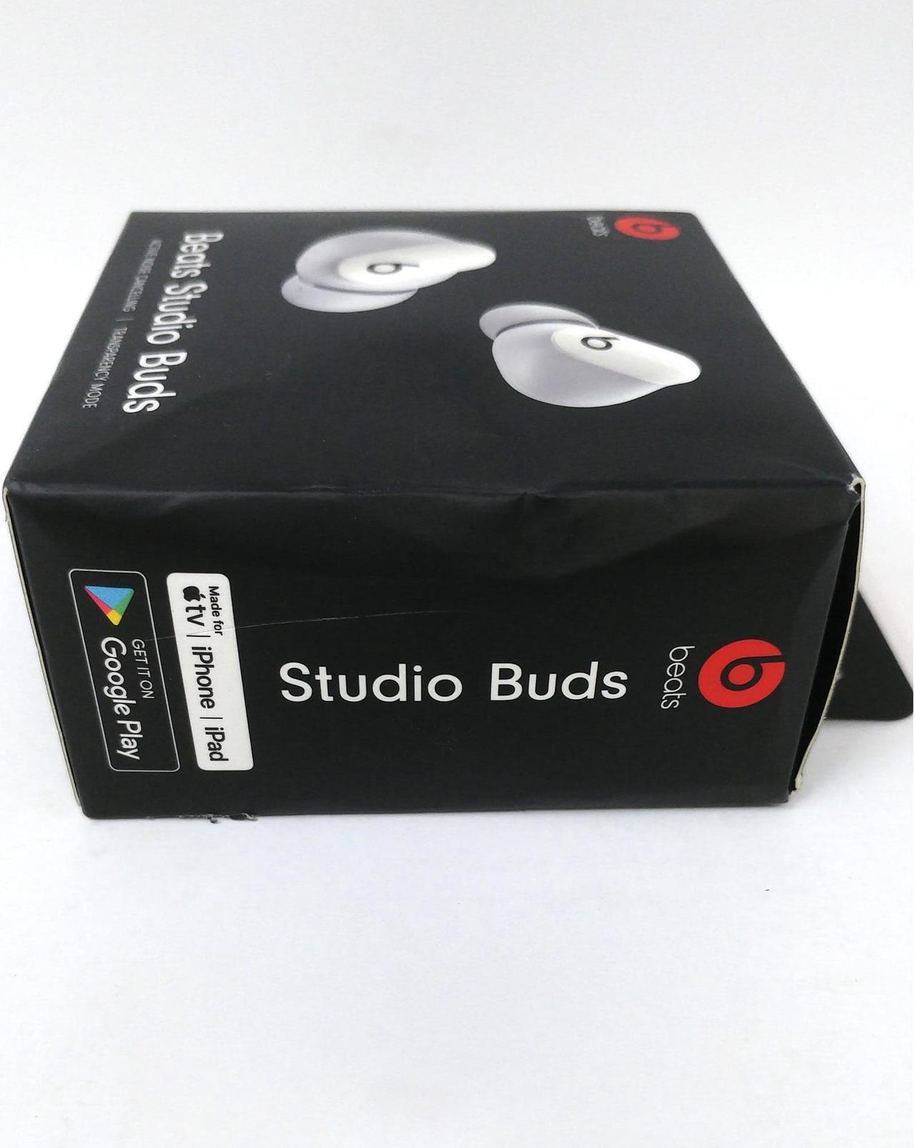 Alt view image 17 of 20 - Beats Studio Buds True Wireless Noise Cancelling Earphones (MJ4Y3LL/A) – White