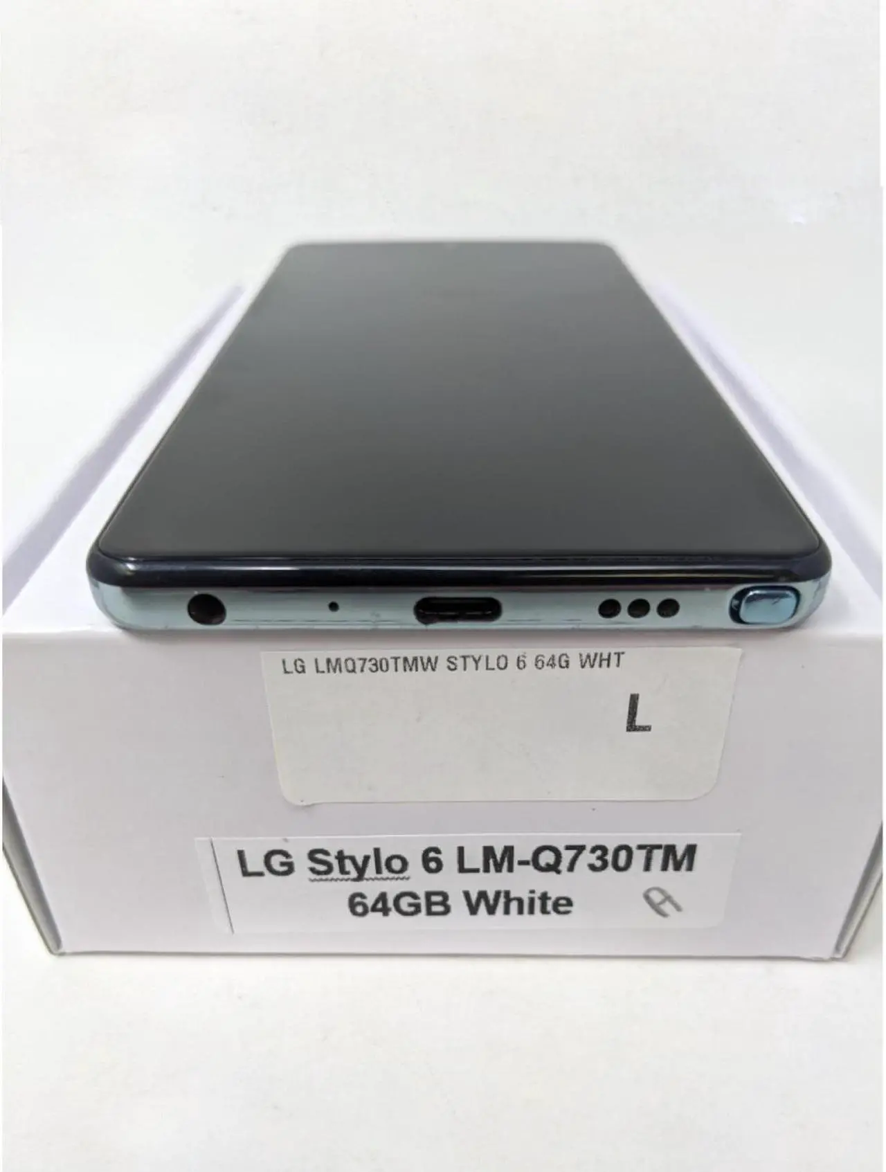 Alt view image 4 of 7 - Grade A+ LG Stylo 6 LMQ730TM 64GB T-Mobile Unlocked 4G LTE 6.8 inch IPS LCD Display 3GB RAM Triple Camera Smartphone - White