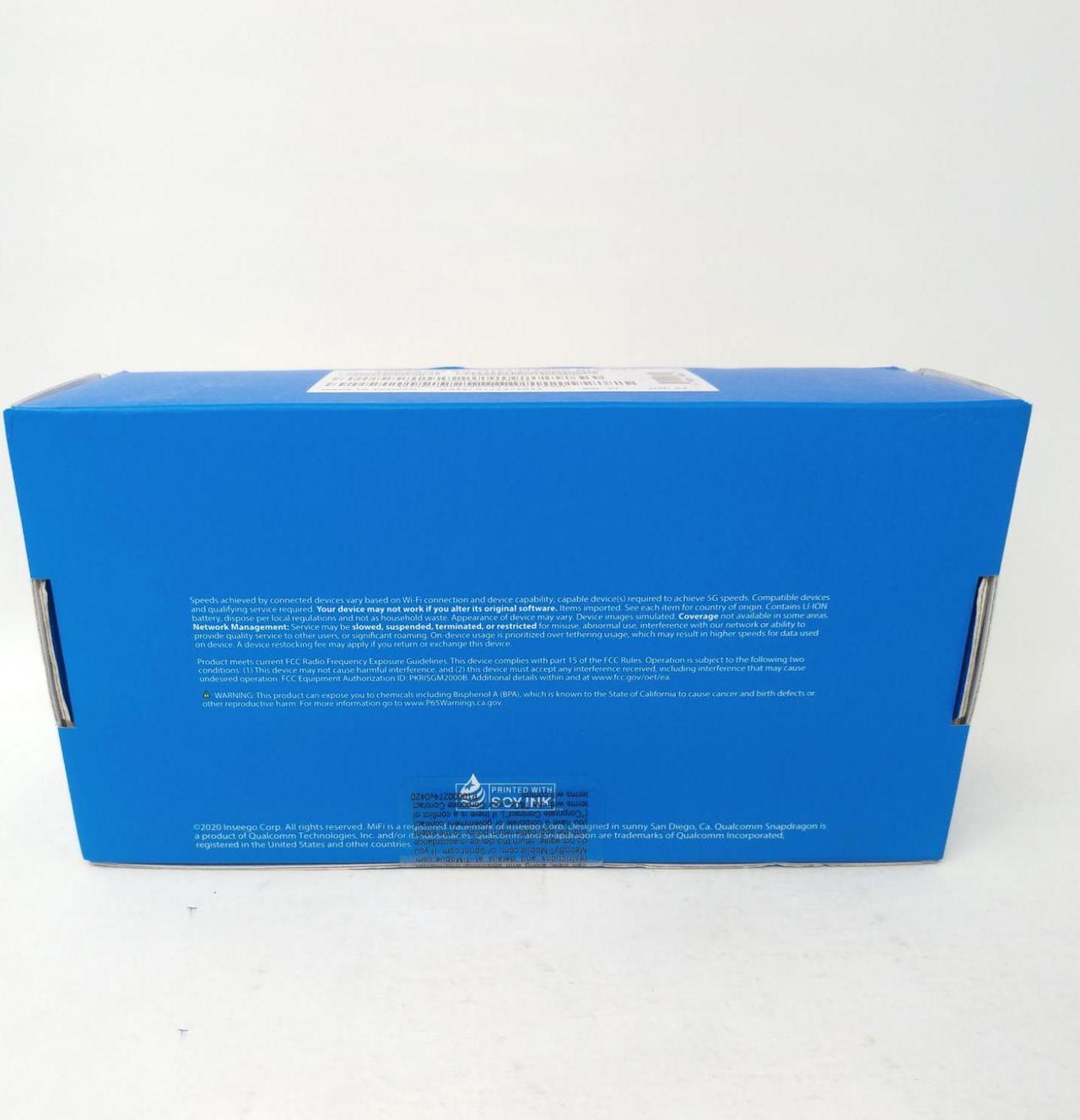 Alt view image 5 of 7 - inseego mifi m2000 5g and 4g lte hotspot t-mobile | all day battery life | wifi 6 technology