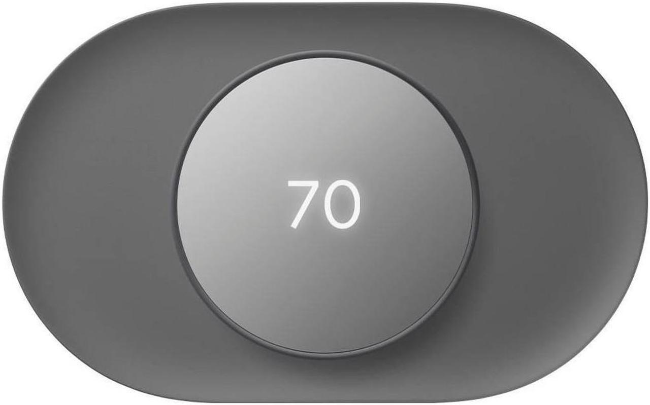 Main image of Google Nest GA02086-US Thermostat Trim Kit - Charcoal