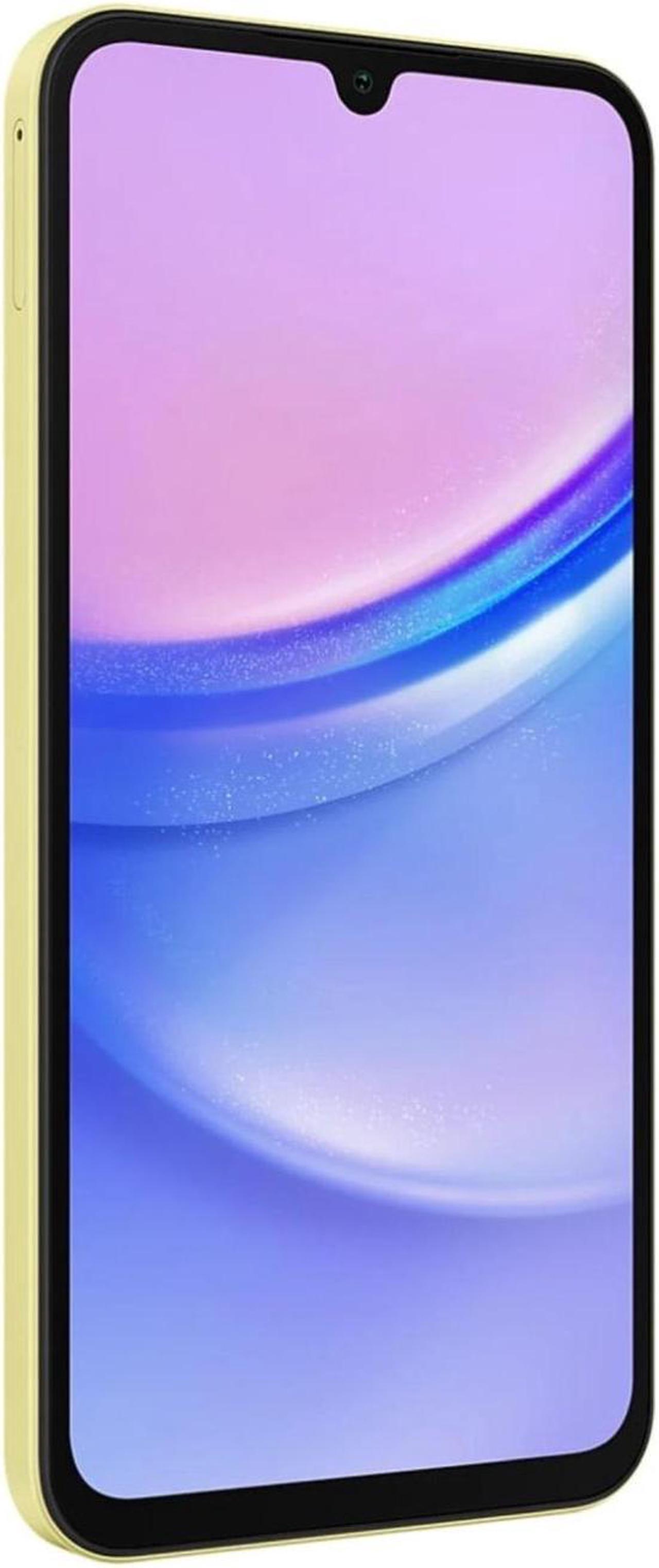 Alt view image 4 of 5 - Samsung Galaxy A15 5G SM-156M/DSN 256GB Factory Unlocked 6.5 in 8GB RAM Smartphone - Yellow