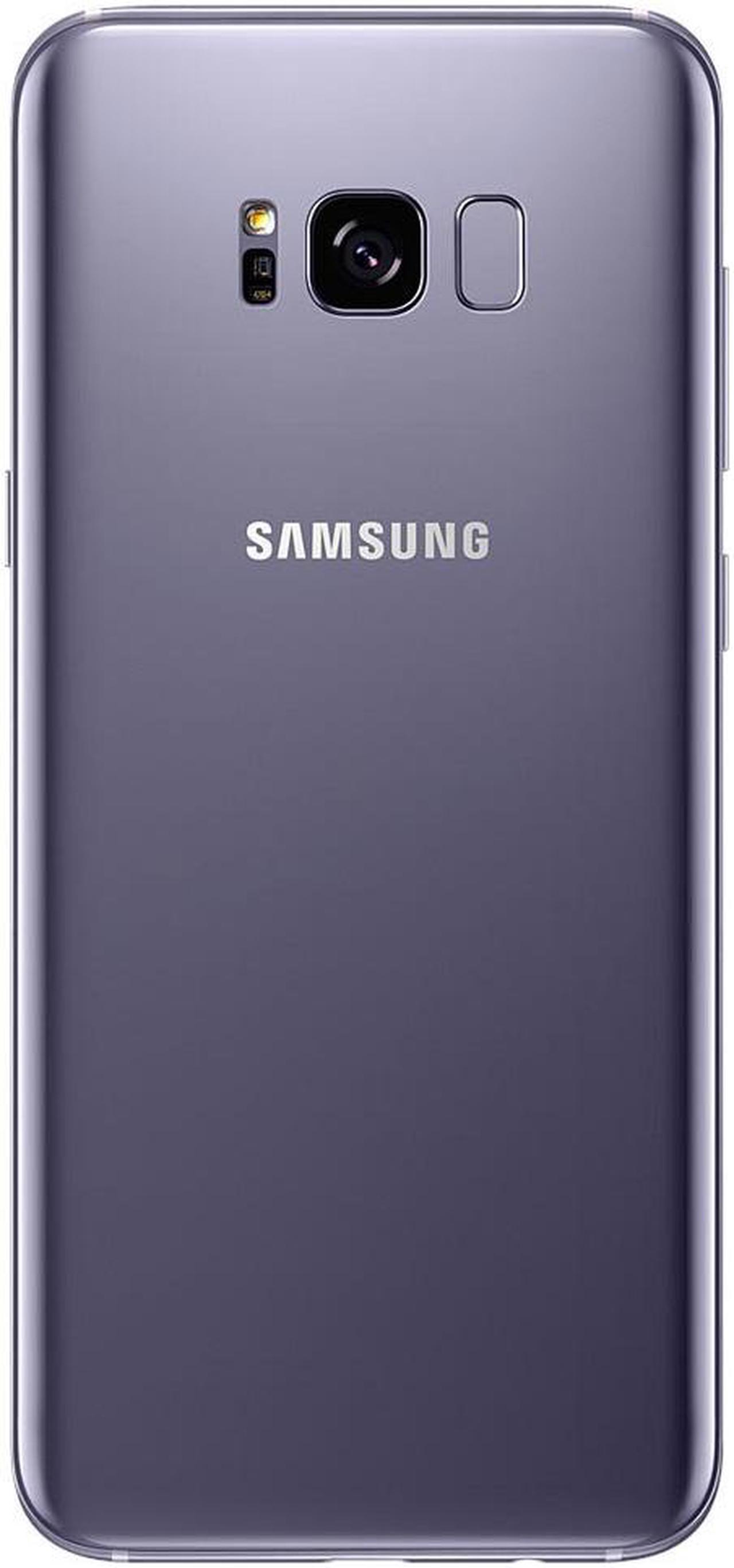 Alt view image 3 of 5 - Samsung Galaxy S8+ Plus 64GB G955U GSM Unlocked 4G LTE 6.2" Super AMOLED 4GB RAM 12MP Camera Smartphone - Orchid Gray