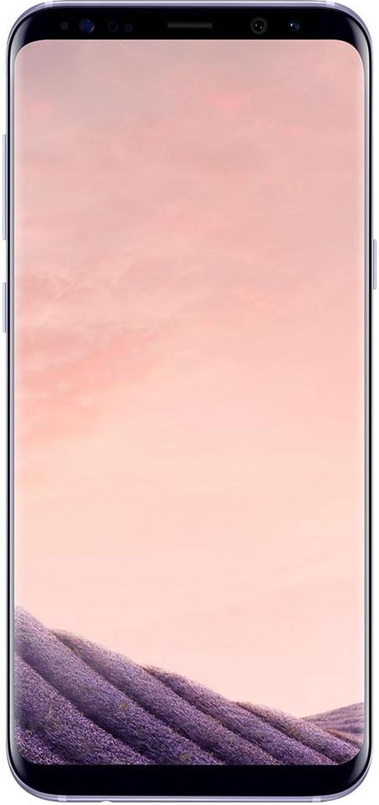 Main image of Samsung Galaxy S8+ Plus 64GB G955U GSM Unlocked 4G LTE 6.2" Super AMOLED 4GB RAM 12MP Camera Smartphone - Orchid Gray