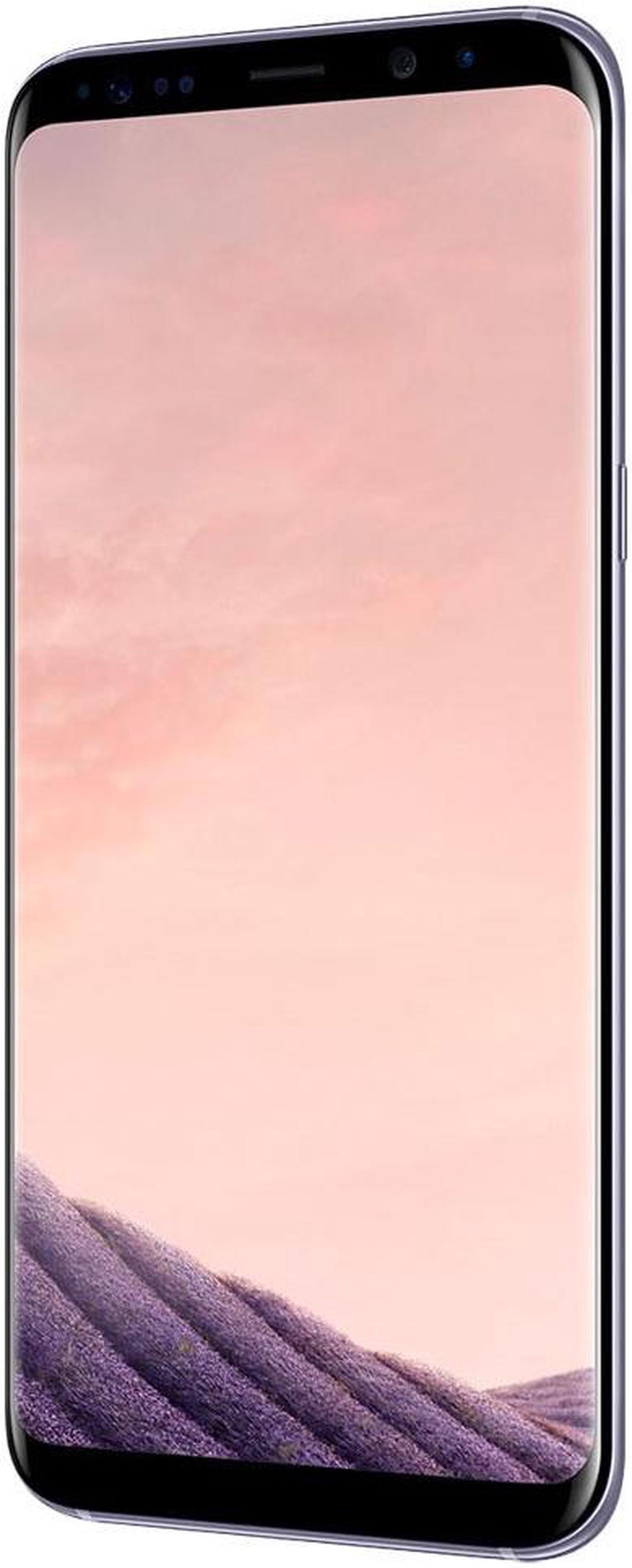 Alt view image 4 of 5 - Samsung Galaxy S8+ Plus 64GB G955U GSM Unlocked 4G LTE 6.2" Super AMOLED 4GB RAM 12MP Camera Smartphone - Orchid Gray