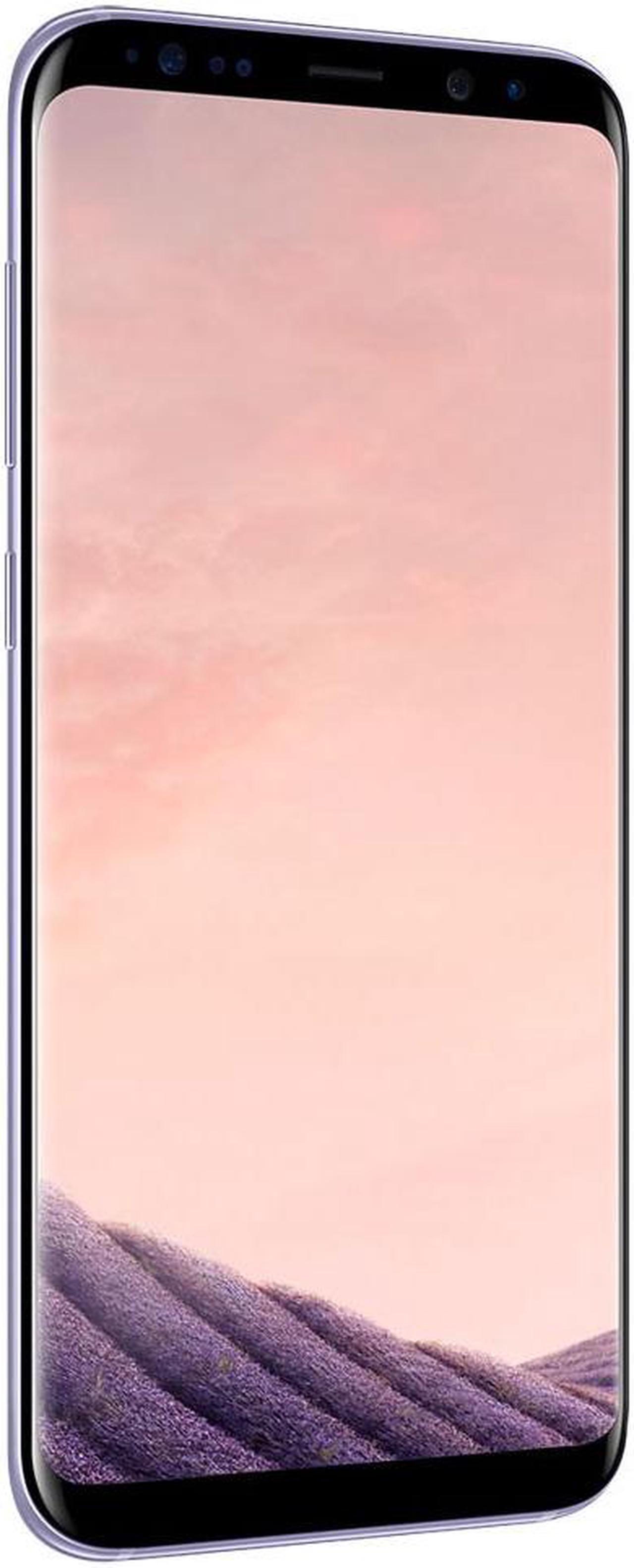 Alt view image 5 of 5 - Samsung Galaxy S8+ Plus 64GB G955U GSM Unlocked 4G LTE 6.2" Super AMOLED 4GB RAM 12MP Camera Smartphone - Orchid Gray