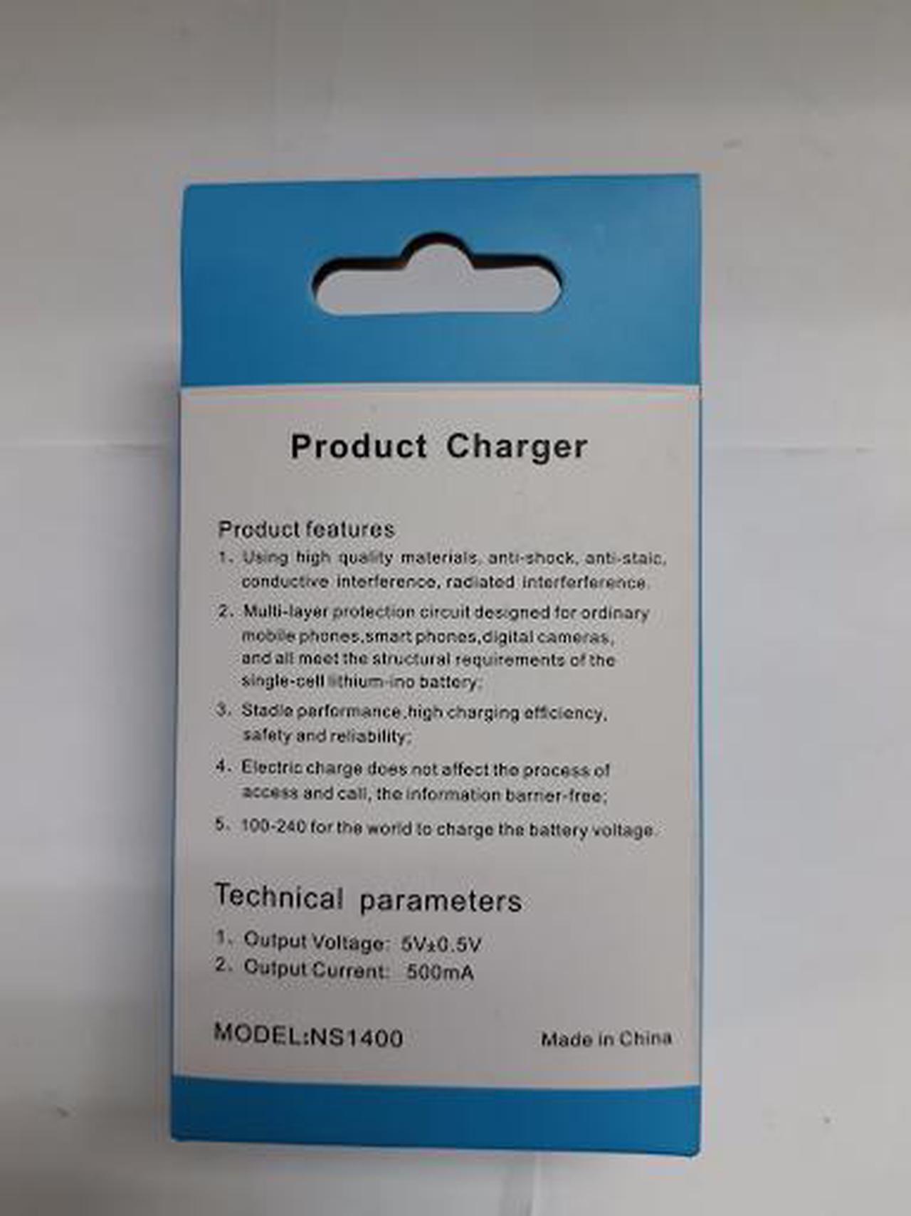 Alt view image 3 of 4 - Newstar V8 NS1400 Micro USB Travel Charger - Charge All Your Micro USB Devices