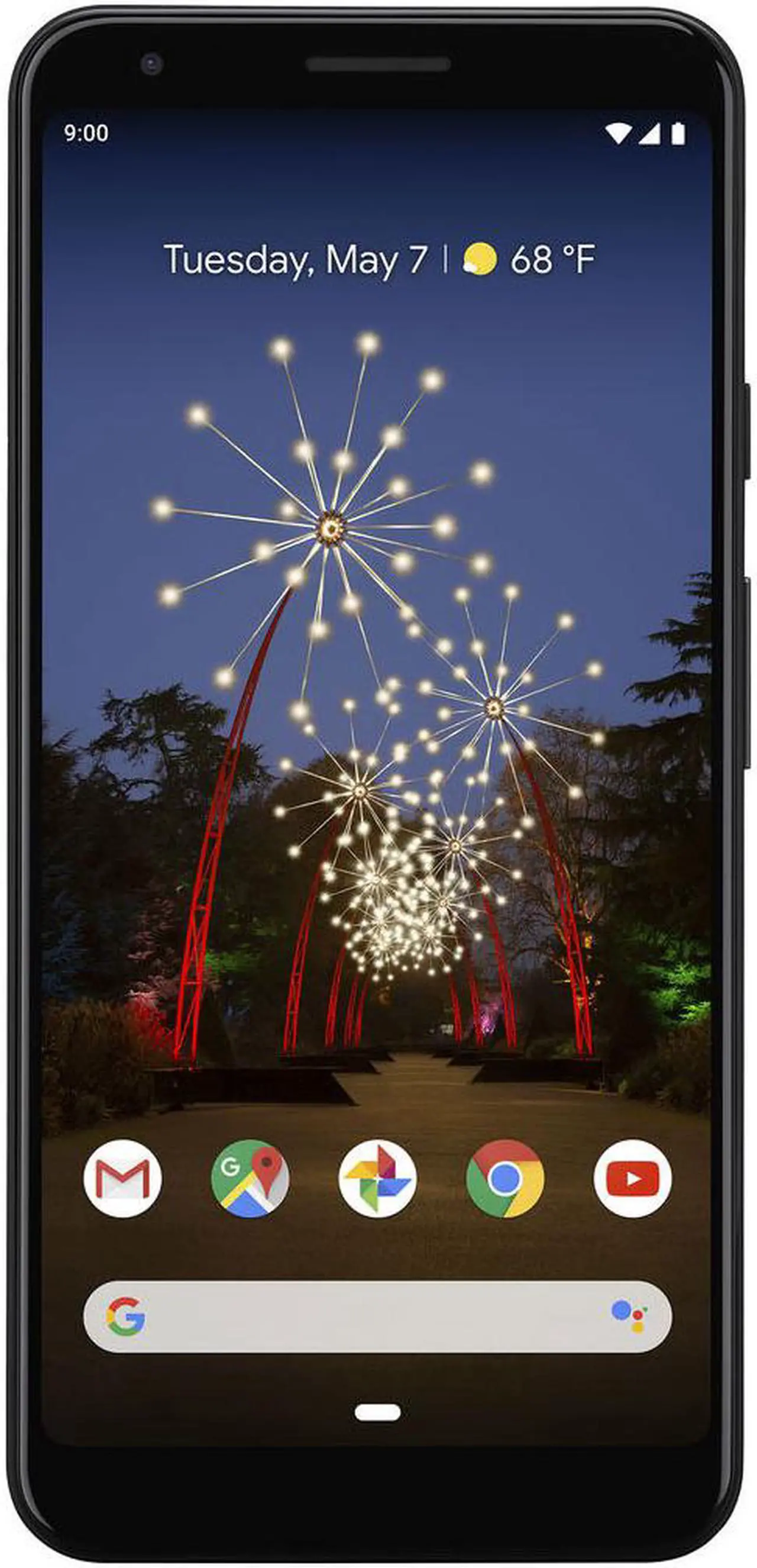 Google Pixel 3a 64GB G020G GSM + CDMA Unlocked 4G LTE 5.6" OLED Capacitive Touchscreen 4GB RAM 12.2MP Camera Smartphone - Just Black