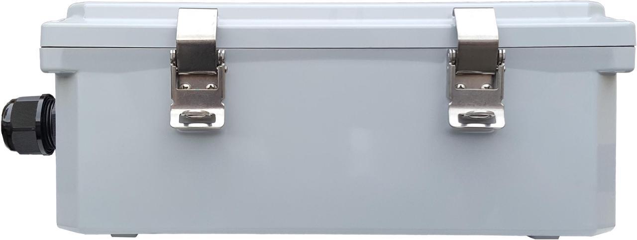 Alt view image 4 of 7 - LinkPower™ LPS3800AFM-T1 Outdoor 14-Port Managed Gigabit PoE Switch with 2 RJ45 & 4 SFP Fiber Optic Gigabit Uplink Ports