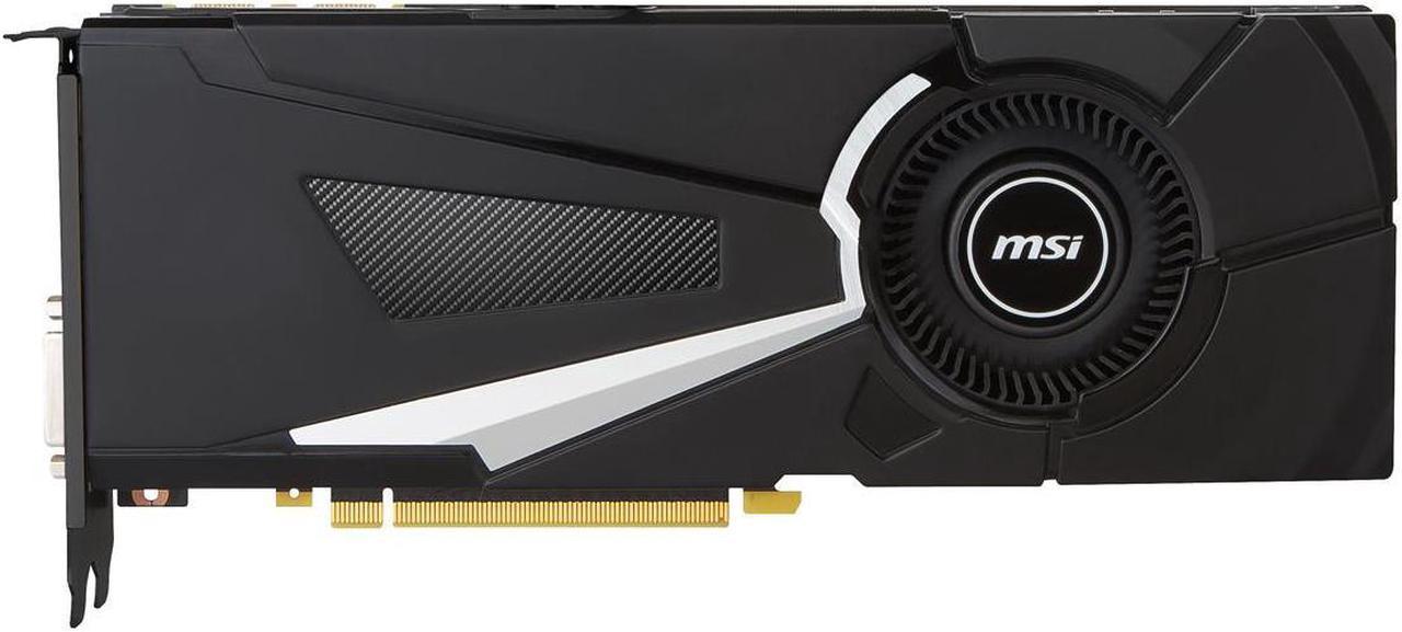 MSI GeForce GTX 1070 Ti DirectX 12 GTX 1070 Ti AERO 8G 8GB 256-Bit GDDR5 PCI Express 3.0 x16 HDCP Ready SLI Support ATX Video Card